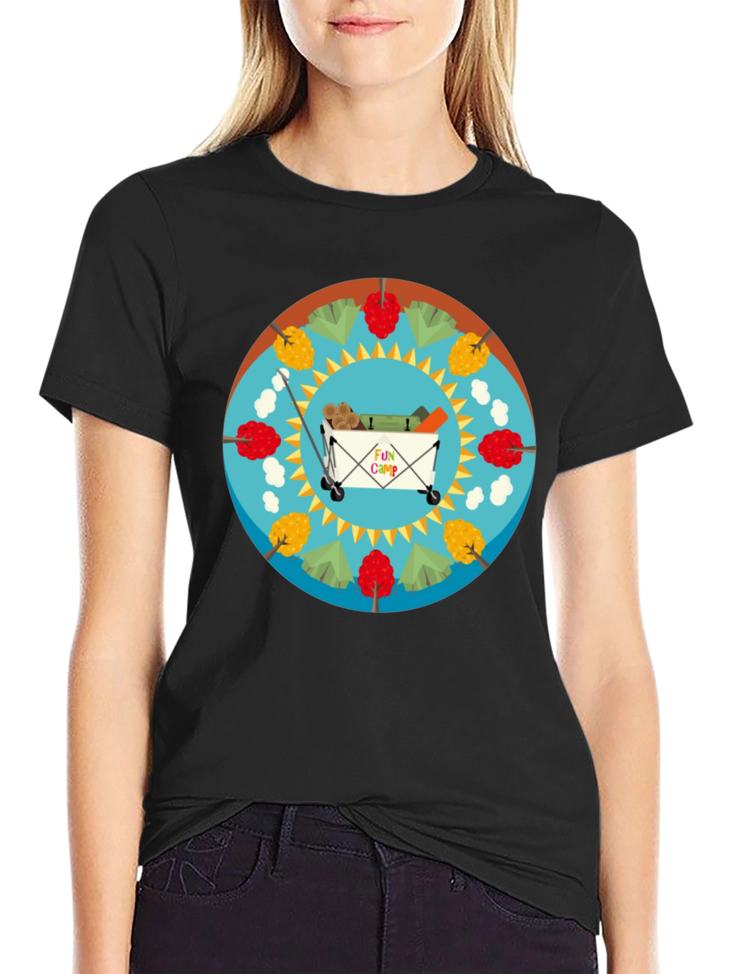 Fun Camp T-Shirt: Camping Adventure Tee