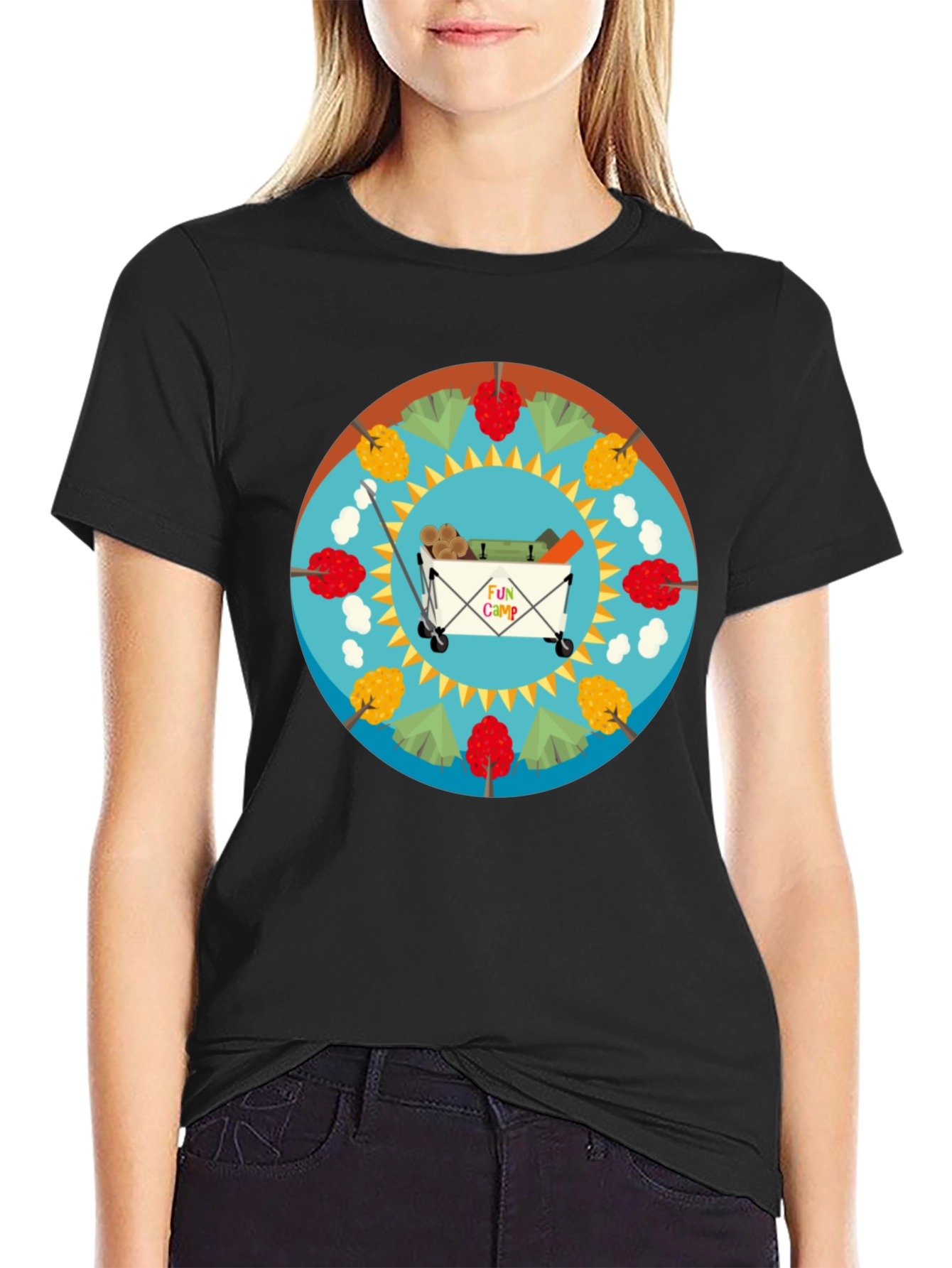 Fun Camp T-Shirt: Camping Adventure Tee