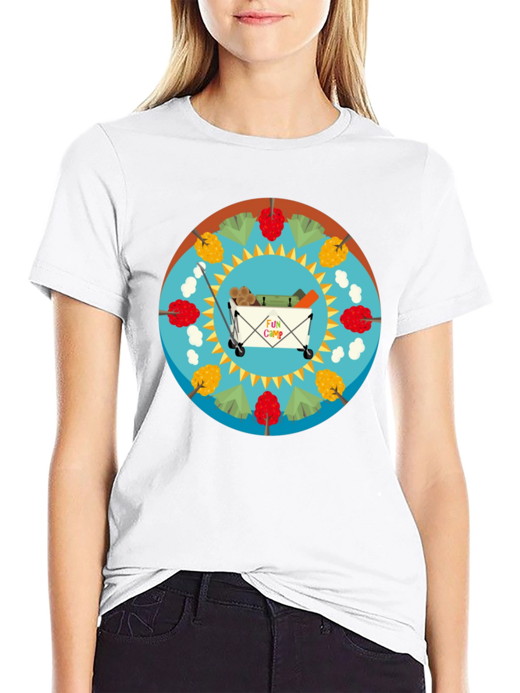 Fun Camp T-Shirt: Camping Adventure Tee