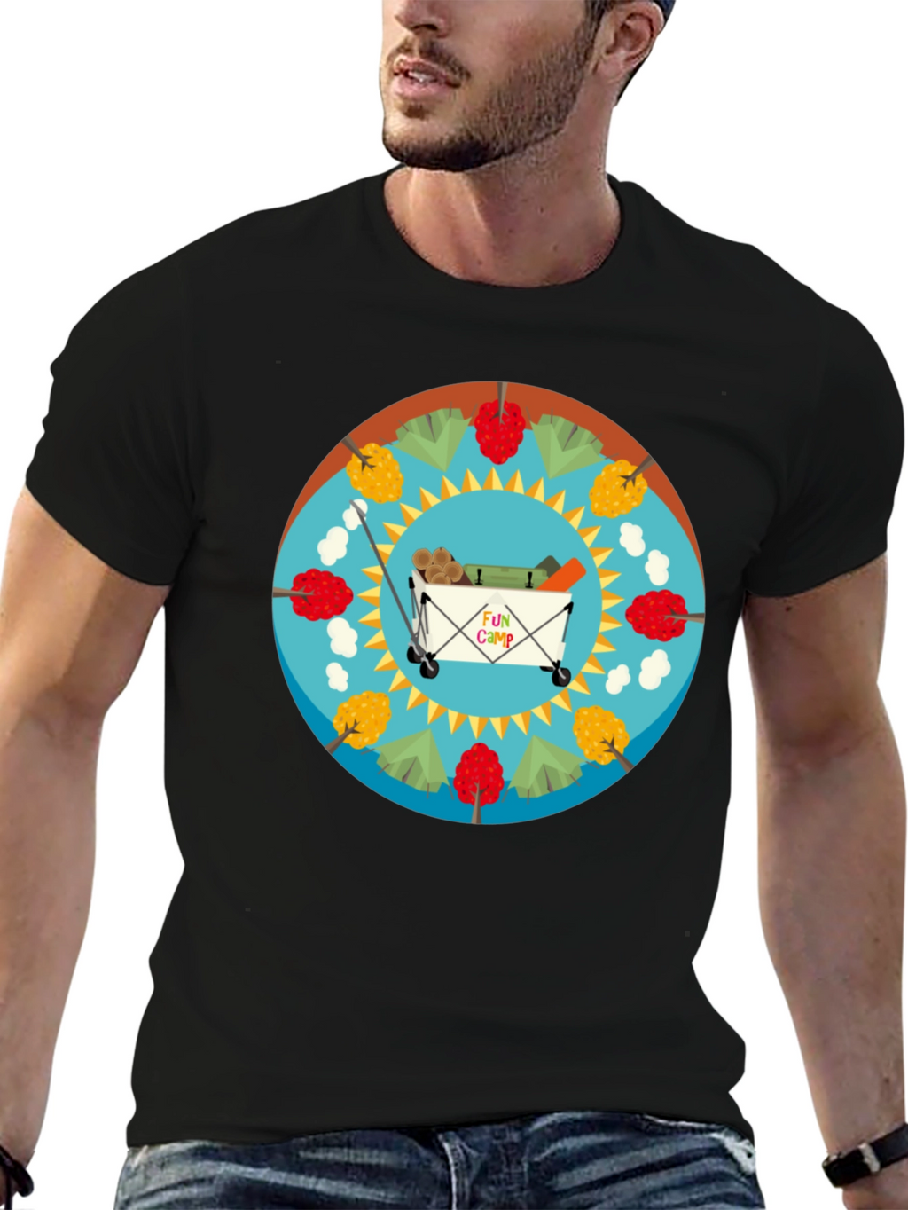 Fun Camp T-Shirt: Camping Adventure Tee