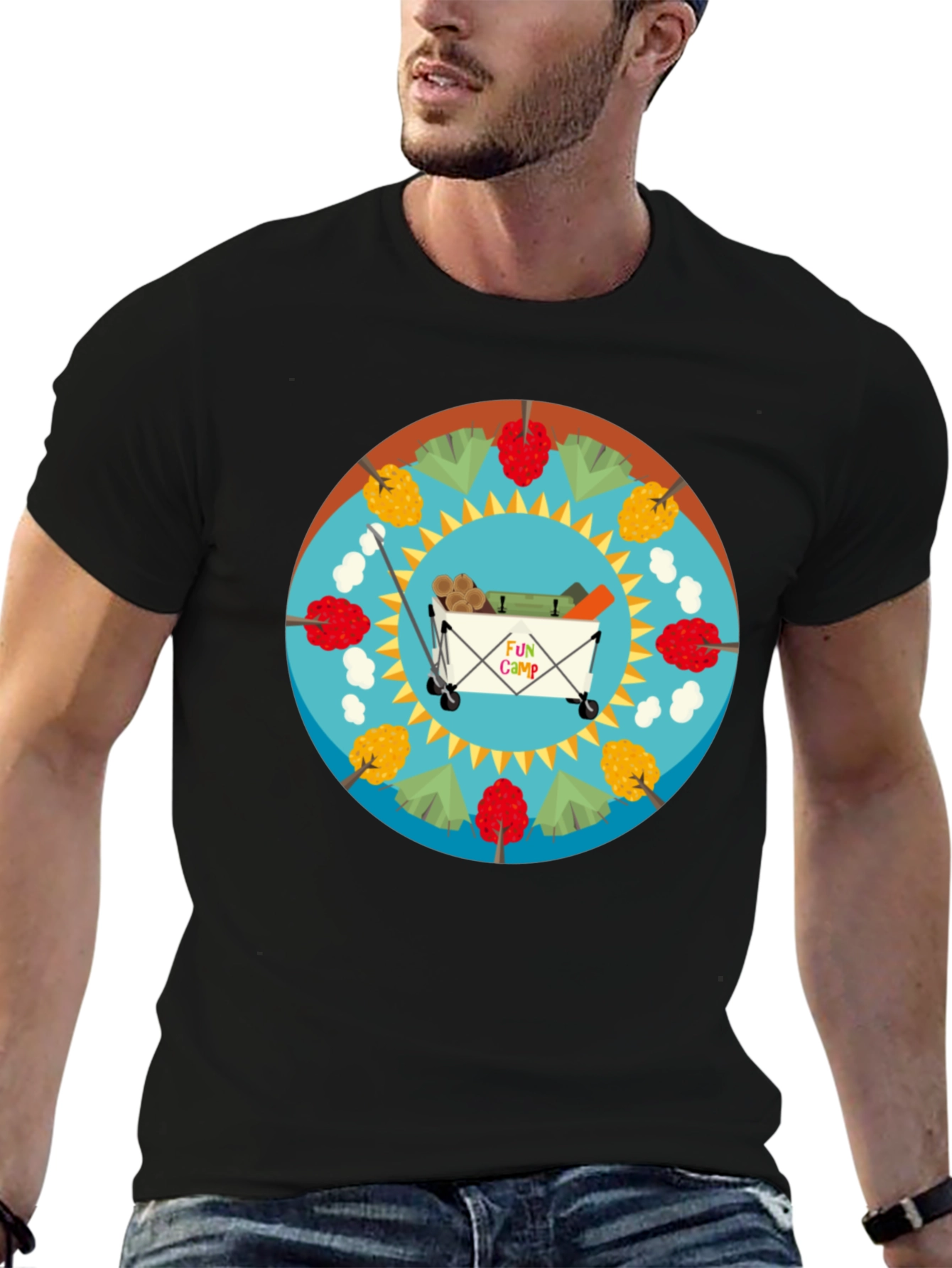 Fun Camp T-Shirt: Camping Adventure Tee