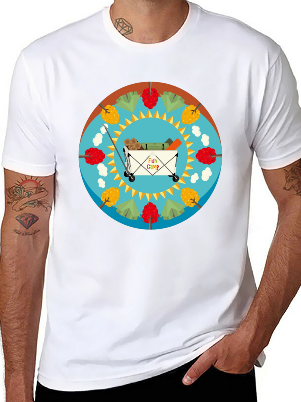 Fun Camp T-Shirt: Camping Adventure Tee