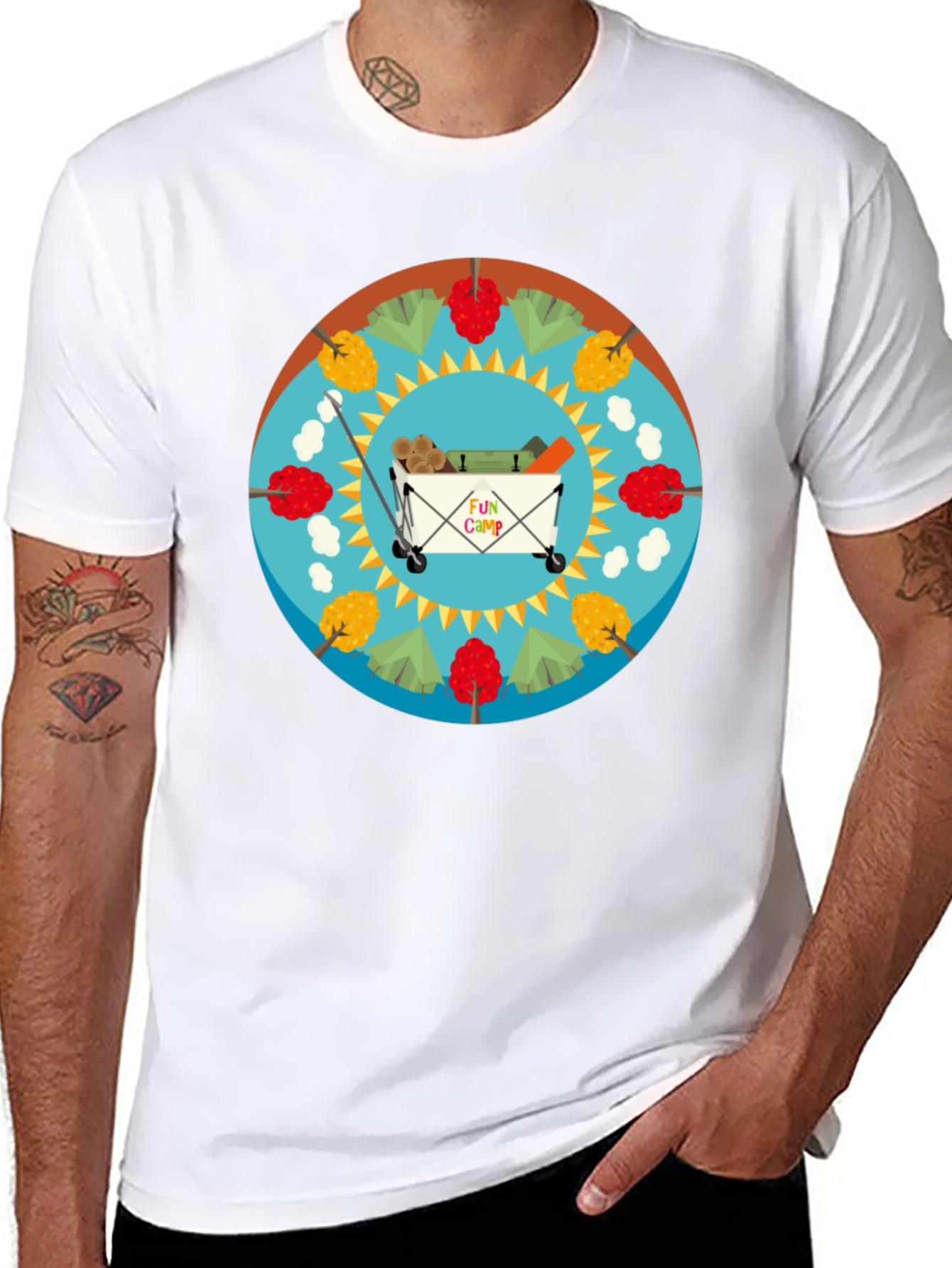 Fun Camp T-Shirt: Camping Adventure Tee
