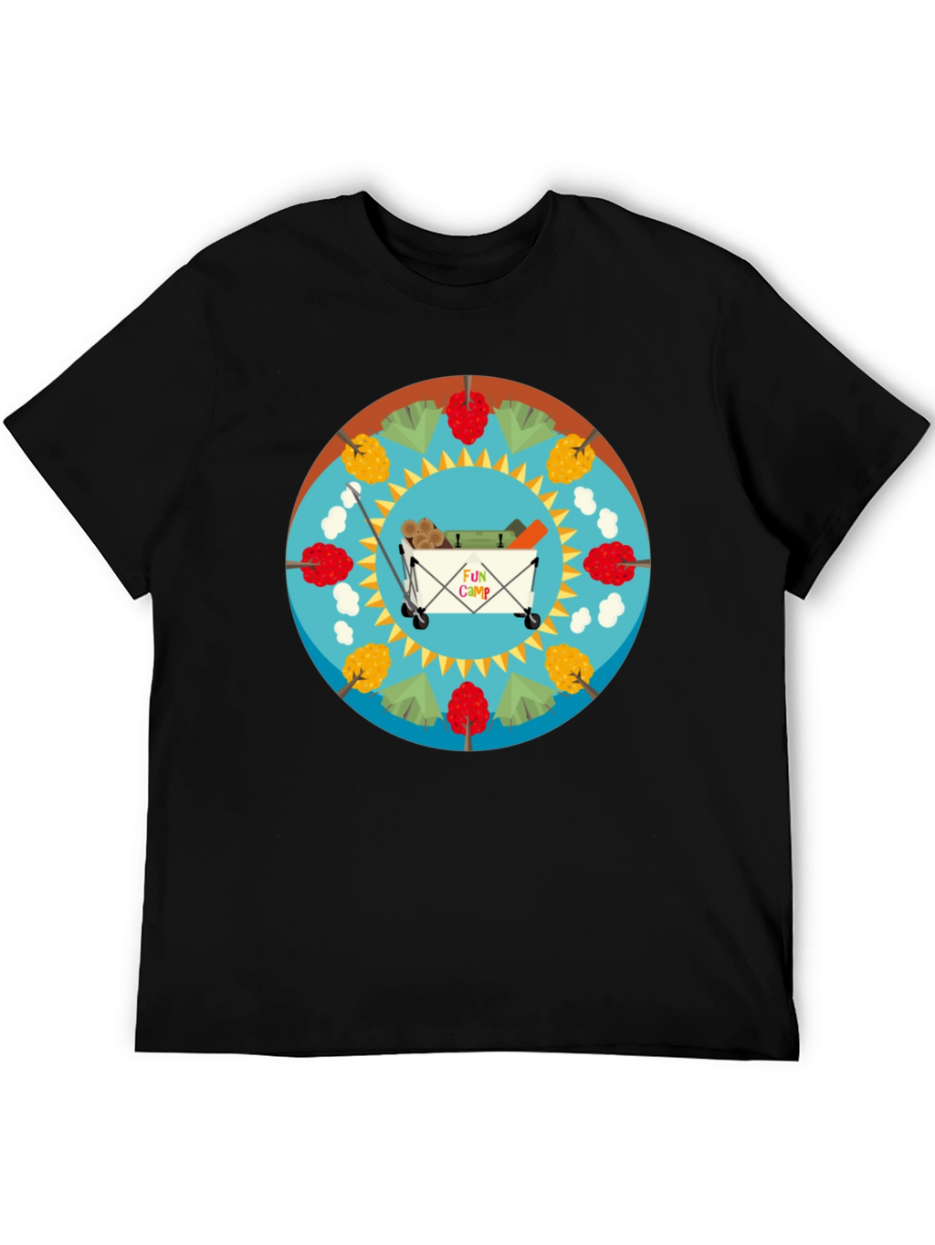 Fun Camp T-Shirt: Camping Adventure Tee