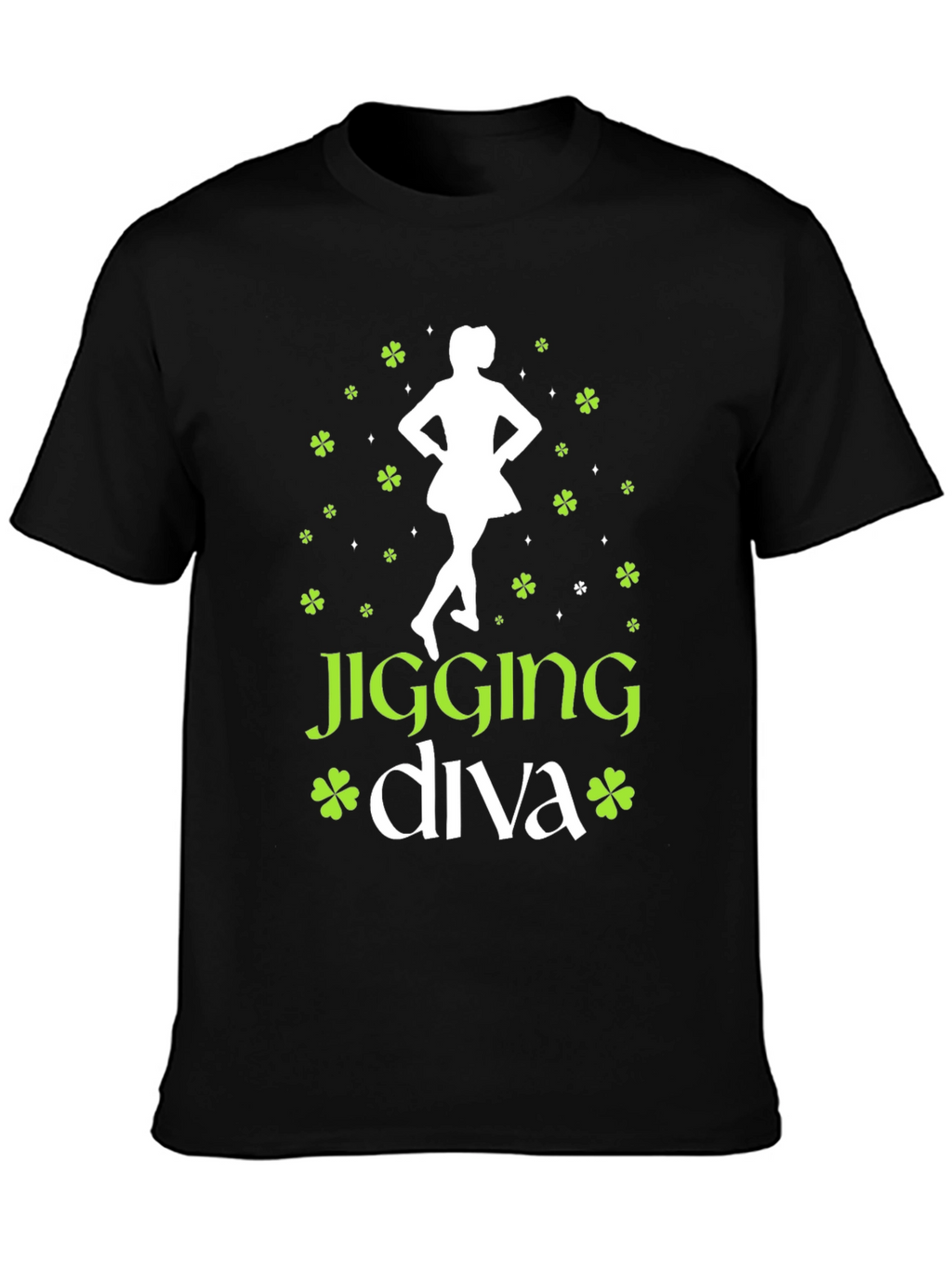 Jigging Diva St. Patricks Day T-Shirt