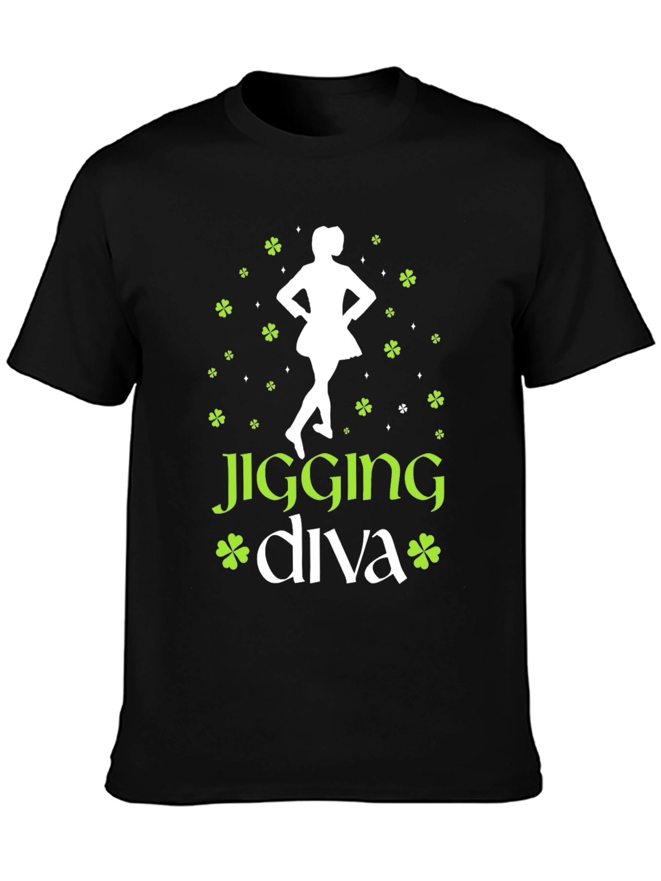 Jigging Diva St. Patricks Day T-Shirt