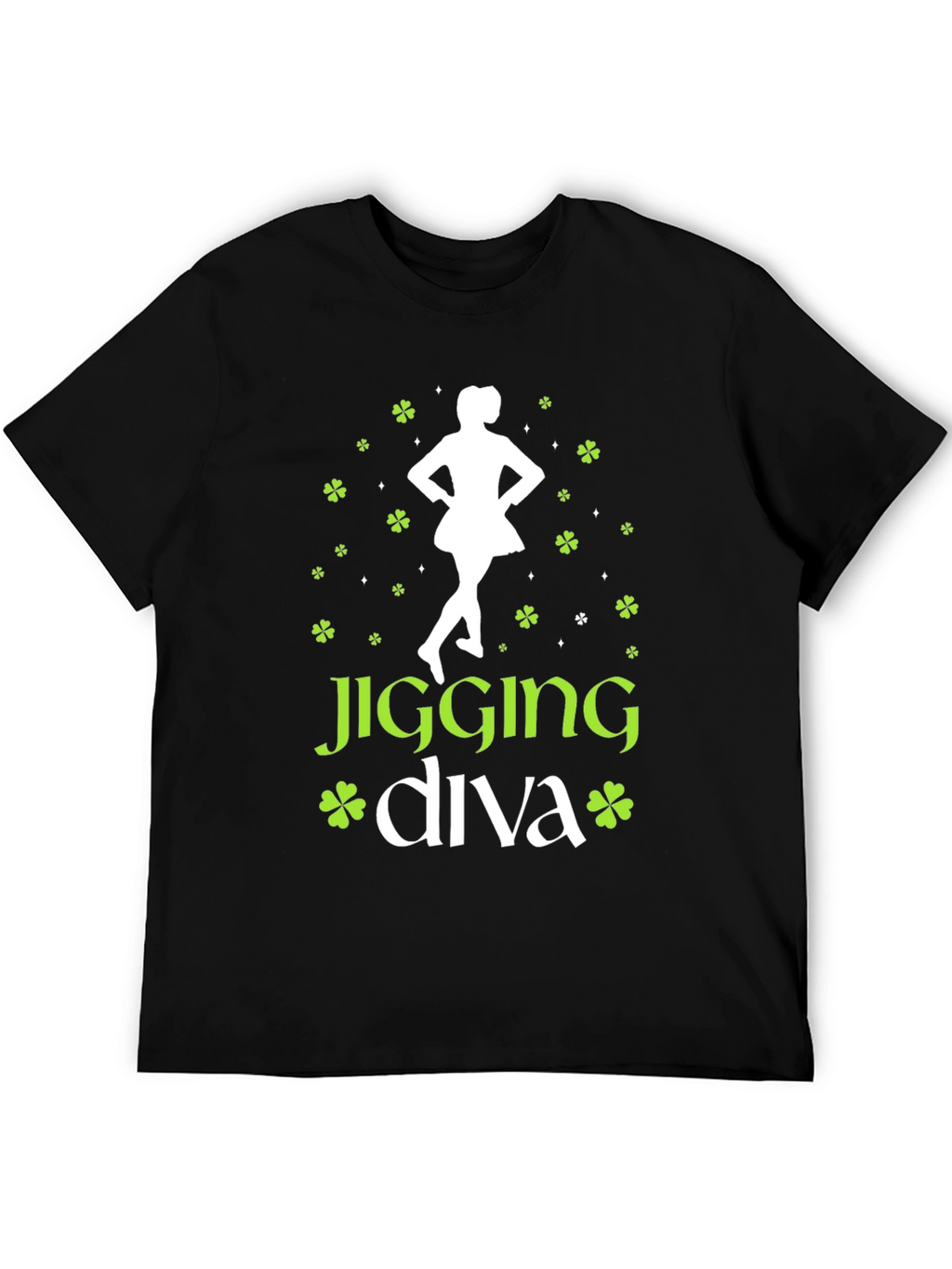 Jigging Diva St. Patricks Day T-Shirt