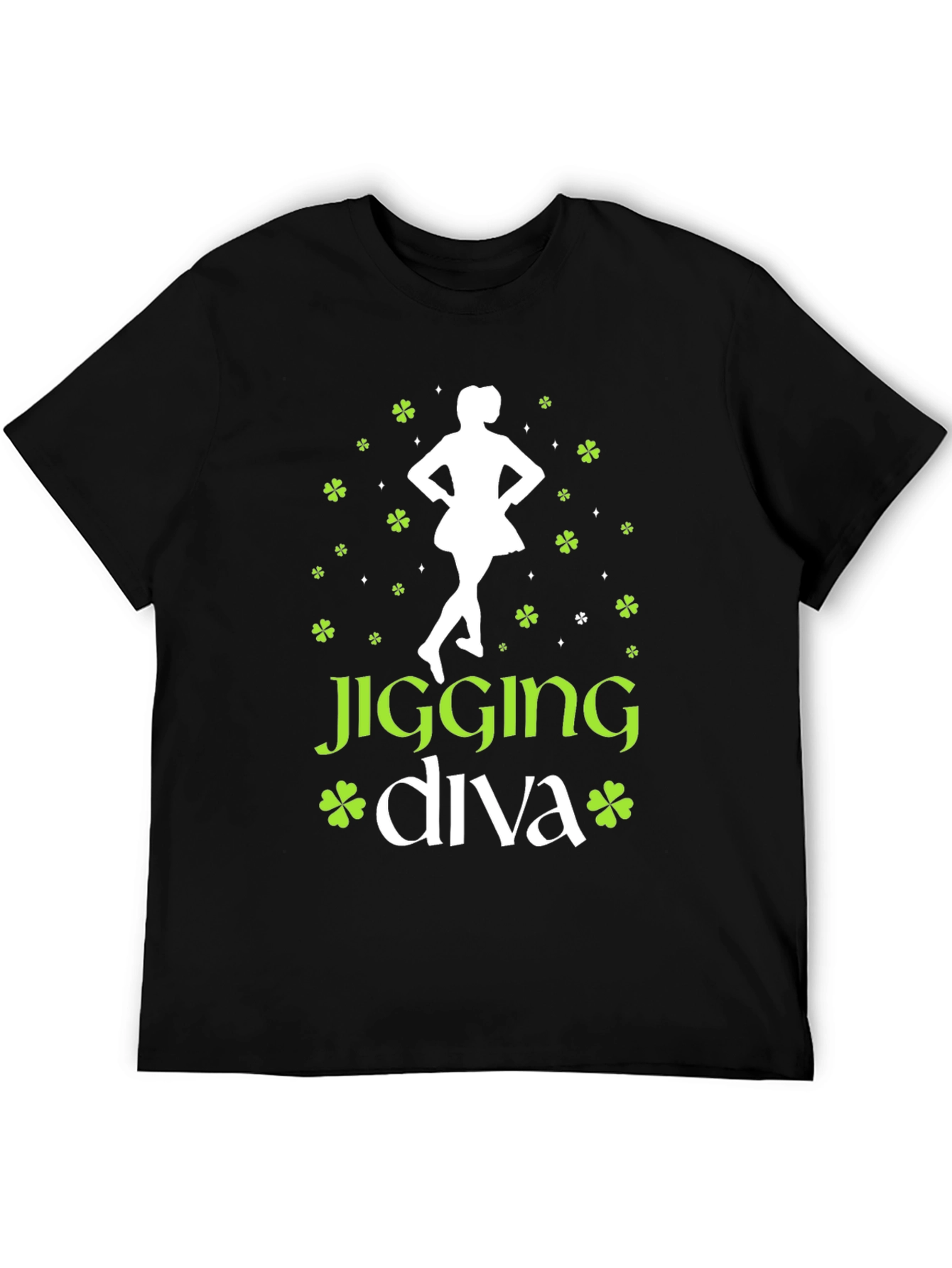 Jigging Diva St. Patricks Day T-Shirt