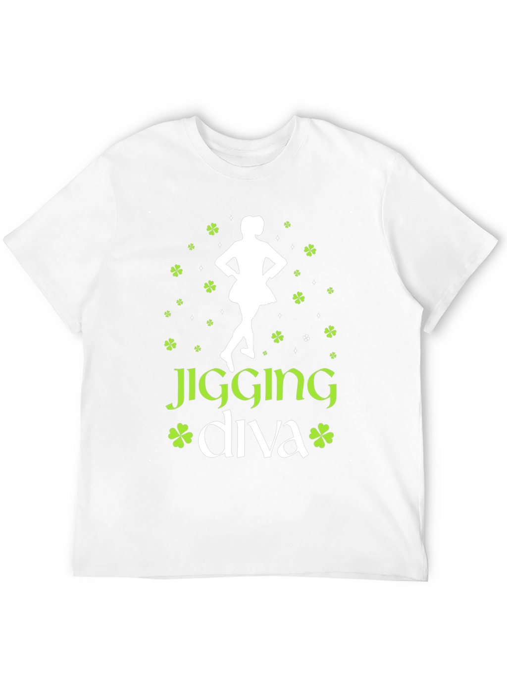 Jigging Diva St. Patricks Day T-Shirt