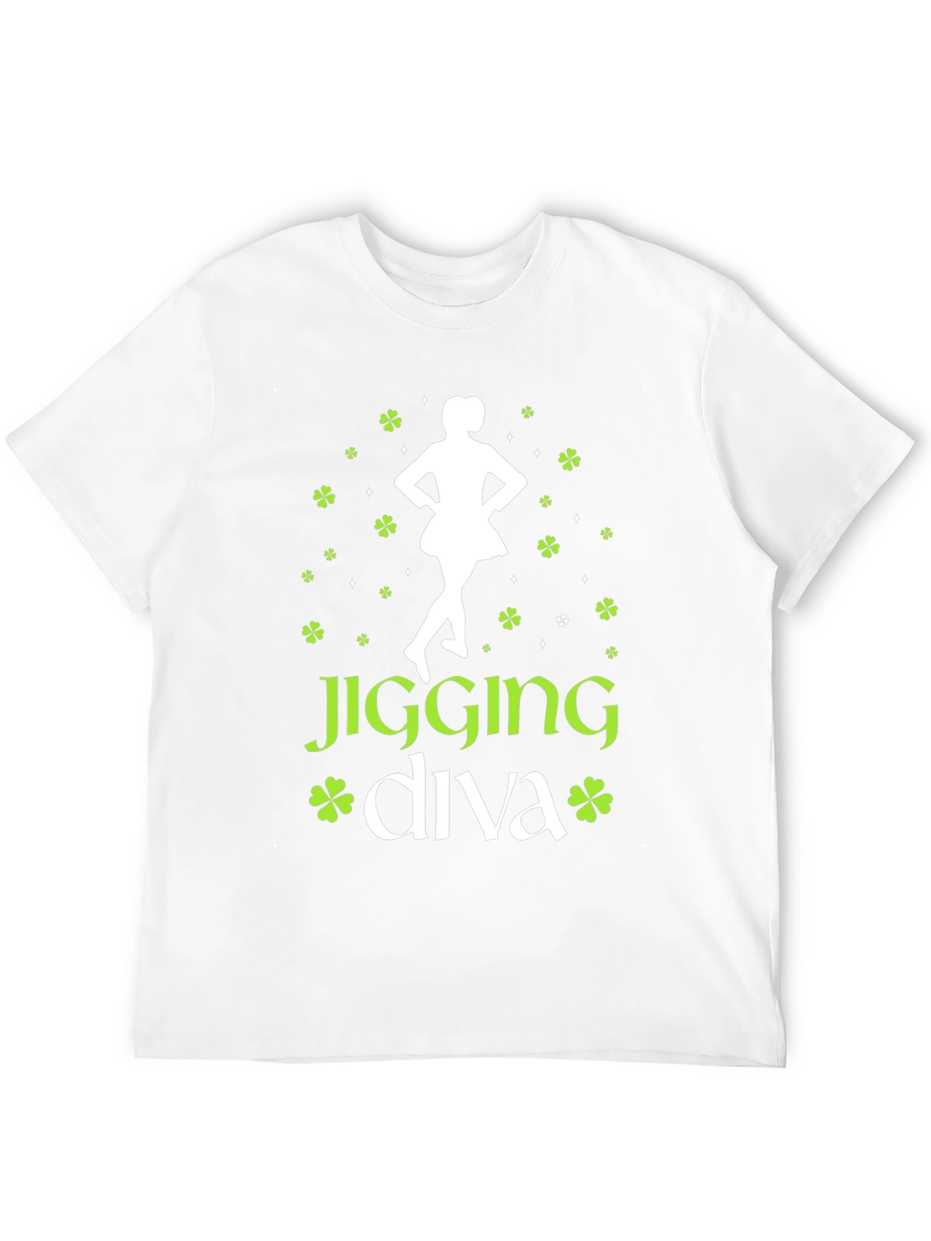 Jigging Diva St. Patricks Day T-Shirt