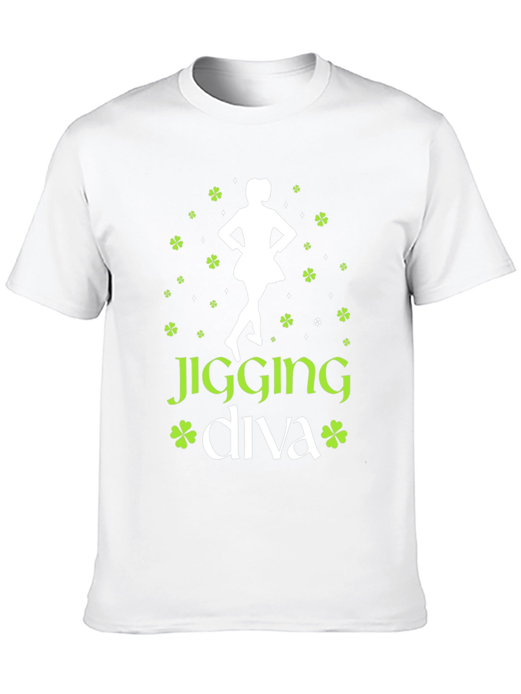 Jigging Diva St. Patricks Day T-Shirt
