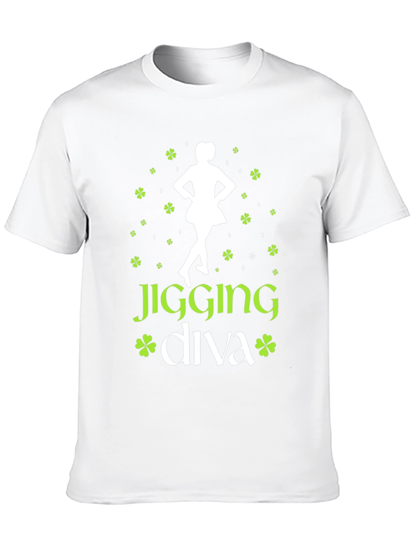 Jigging Diva St. Patricks Day T-Shirt