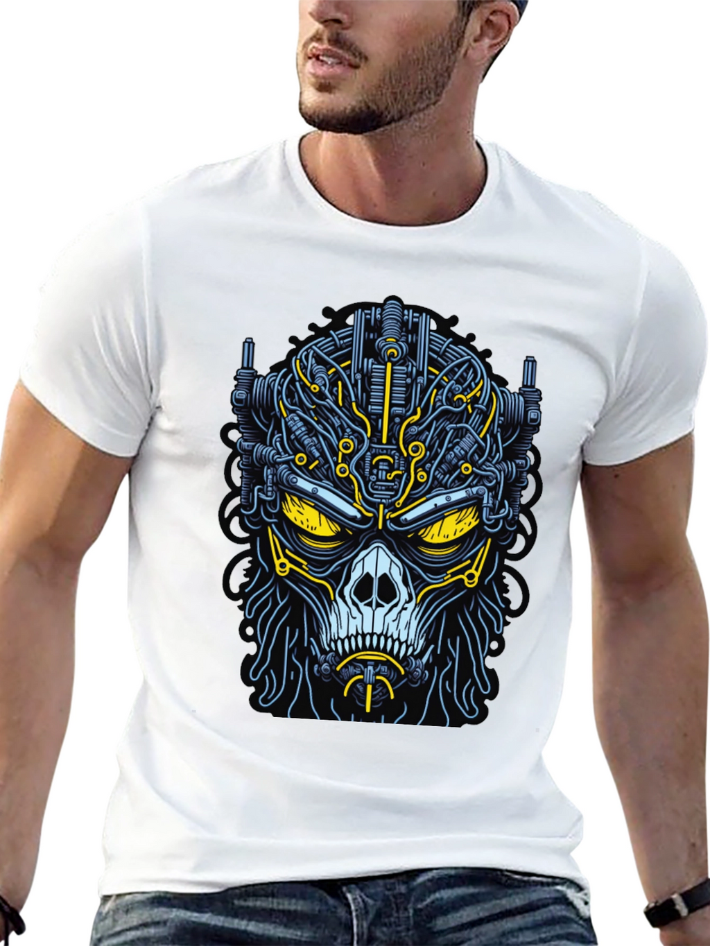 Cyberpunk Skull T-Shirt