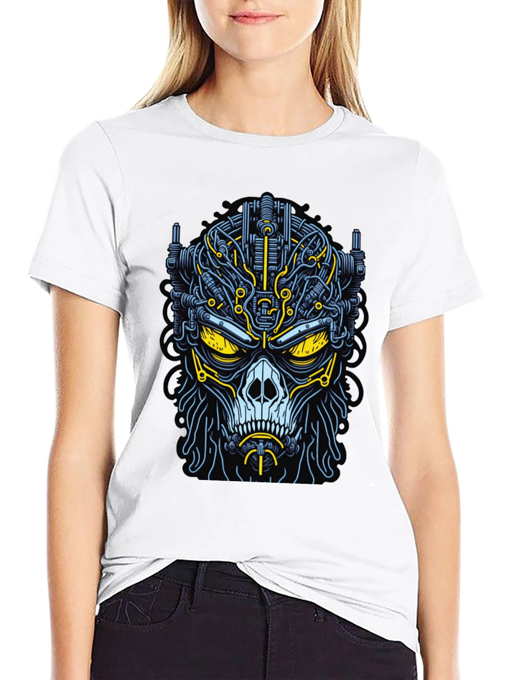 Cyberpunk Skull T-Shirt