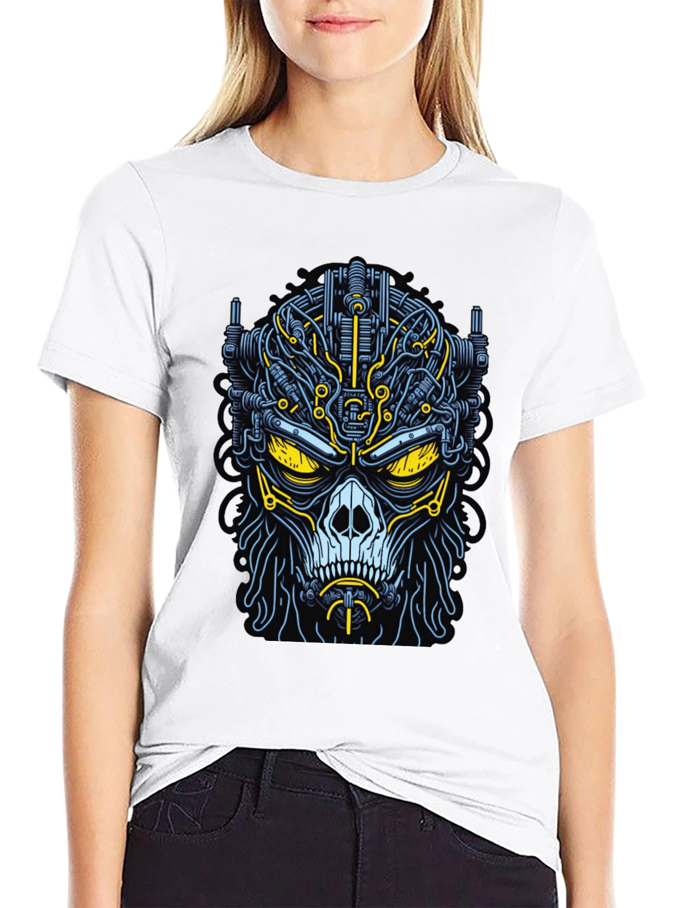 Cyberpunk Skull T-Shirt