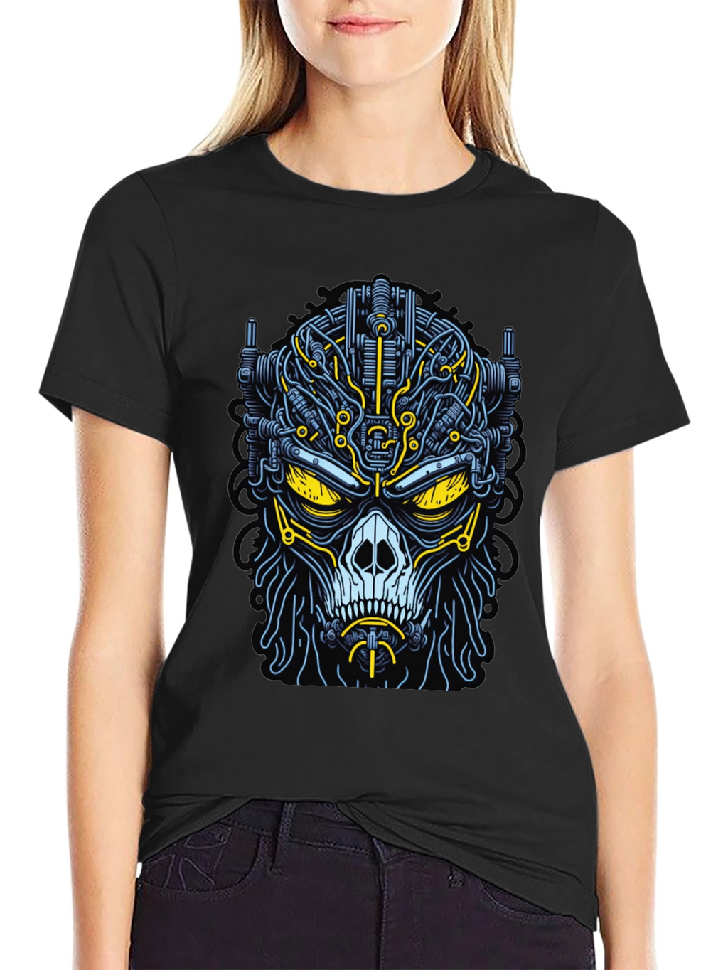 Cyberpunk Skull T-Shirt