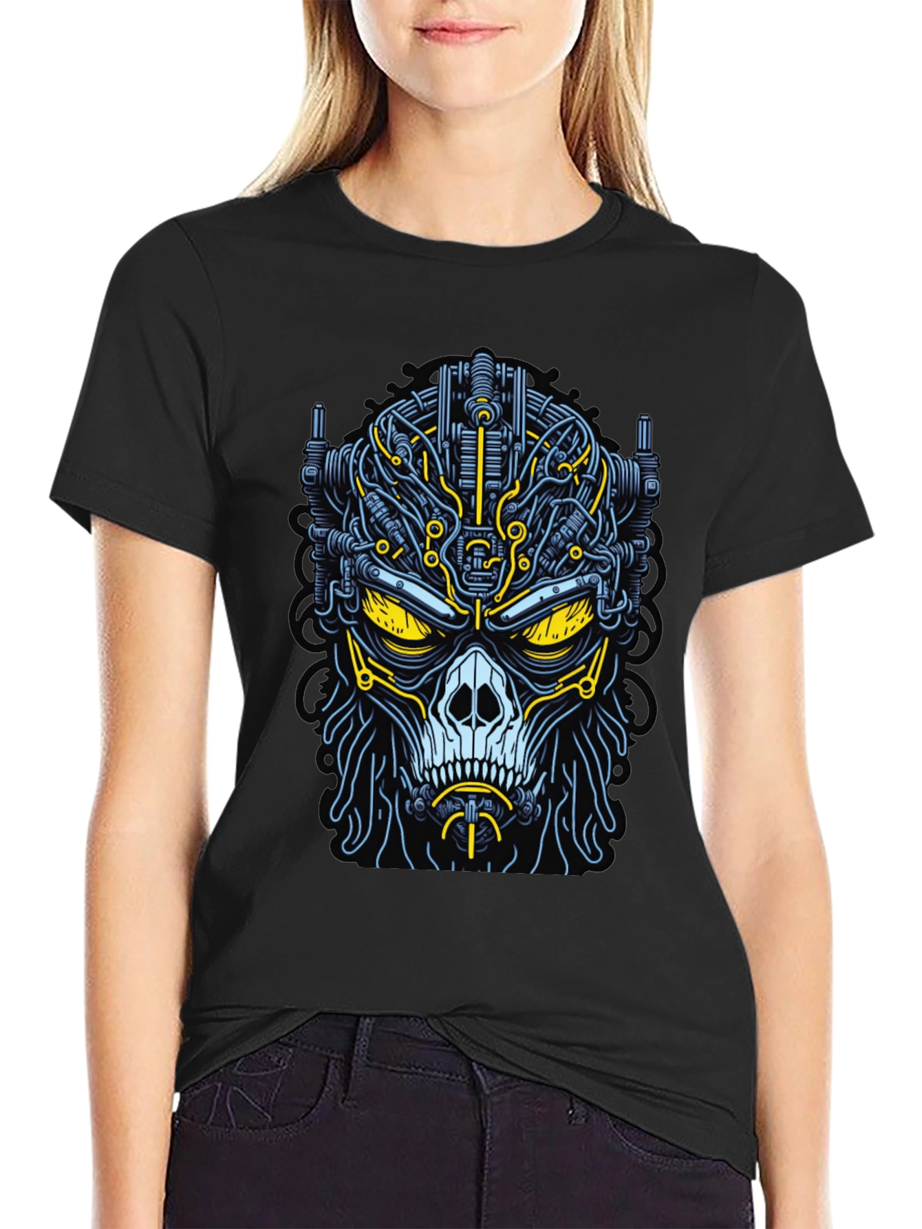 Cyberpunk Skull T-Shirt