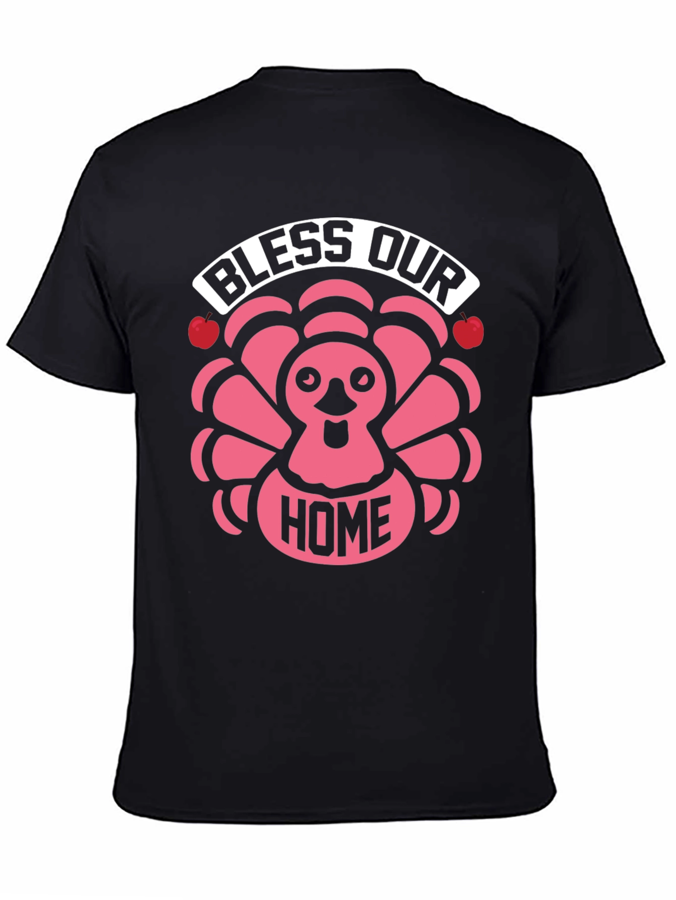 Bless Our Home Thanksgiving Turkey T-Shirt