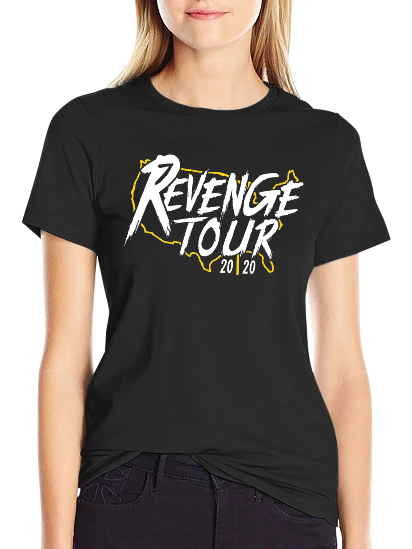 Revenge Tour 2020 Graphic Tee - Black