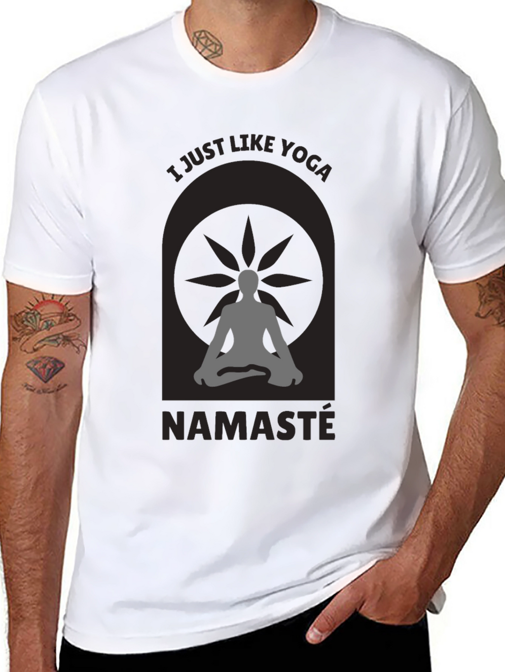 Yoga Lifestyle Tee - Namaste Meditation Shirt