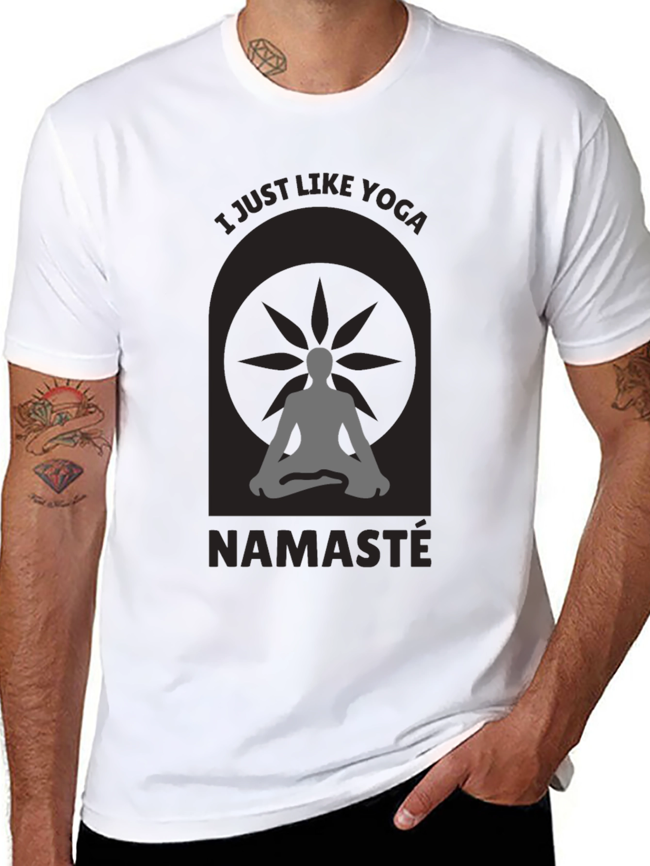 Yoga Lifestyle Tee - Namaste Meditation Shirt