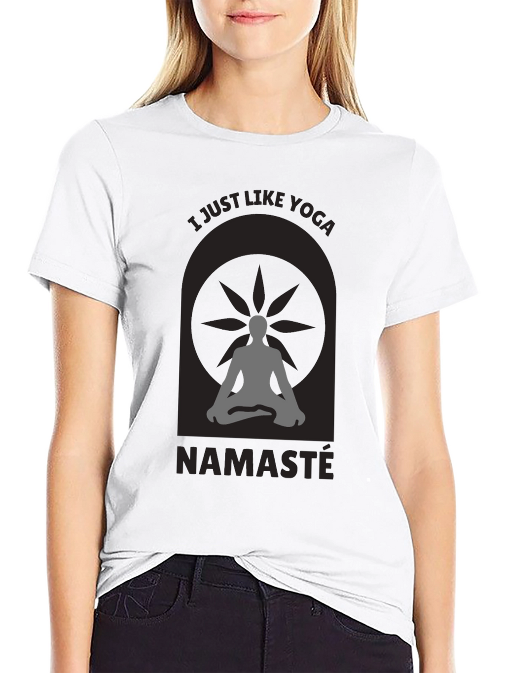 Yoga Lifestyle Tee - Namaste Meditation Shirt