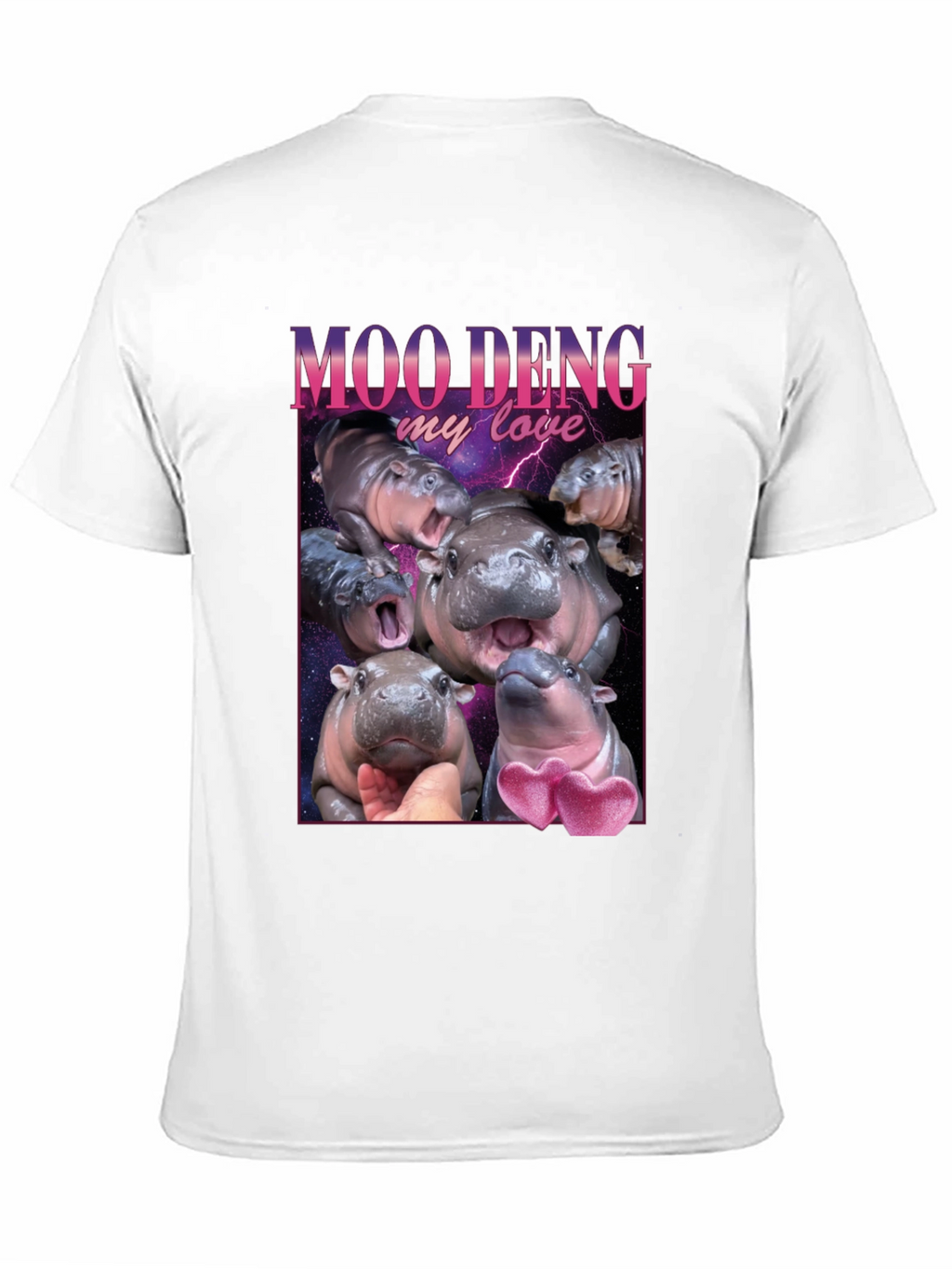 Moo Deng My Love T-Shirt - Hippo Tee