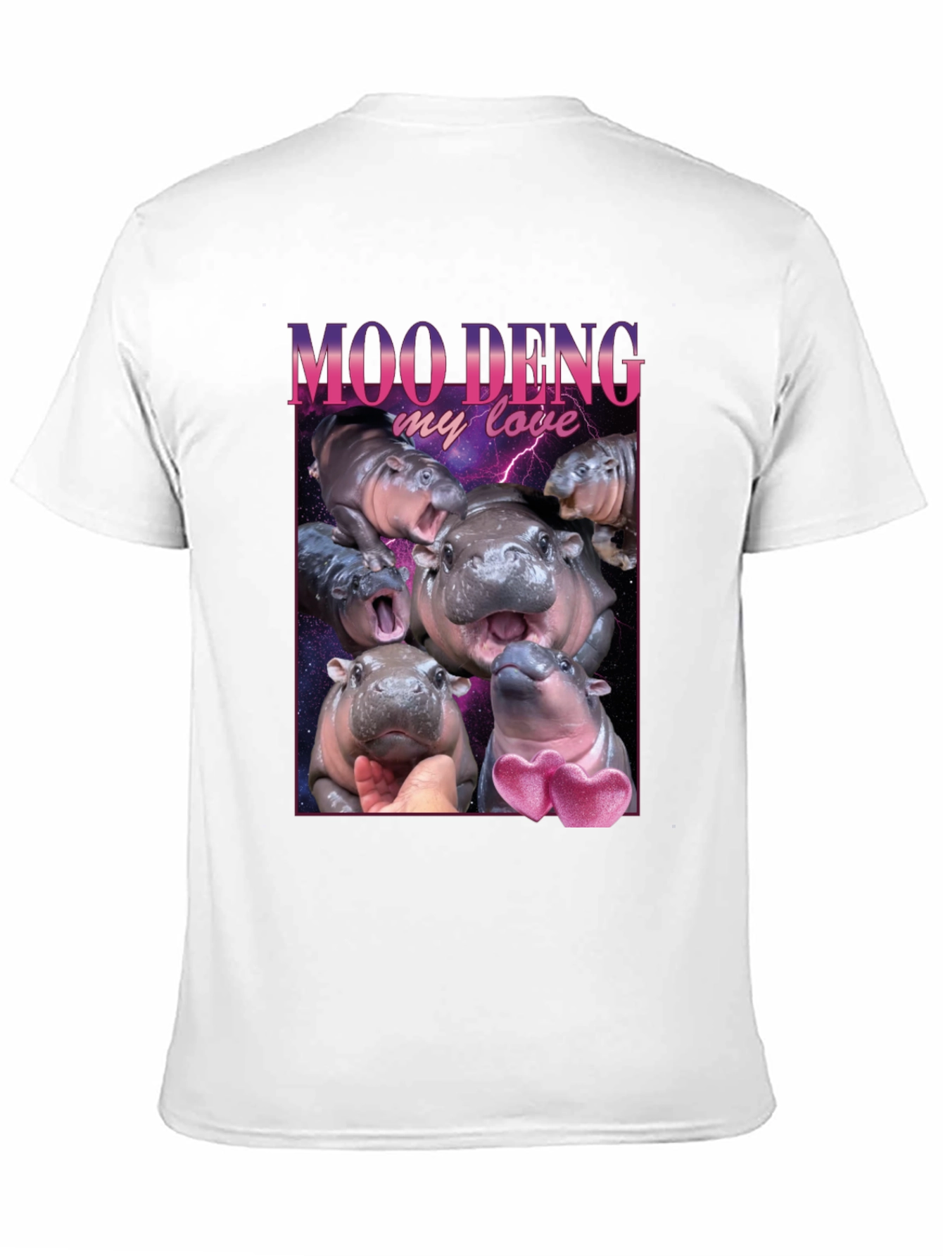 Moo Deng My Love T-Shirt - Hippo Tee