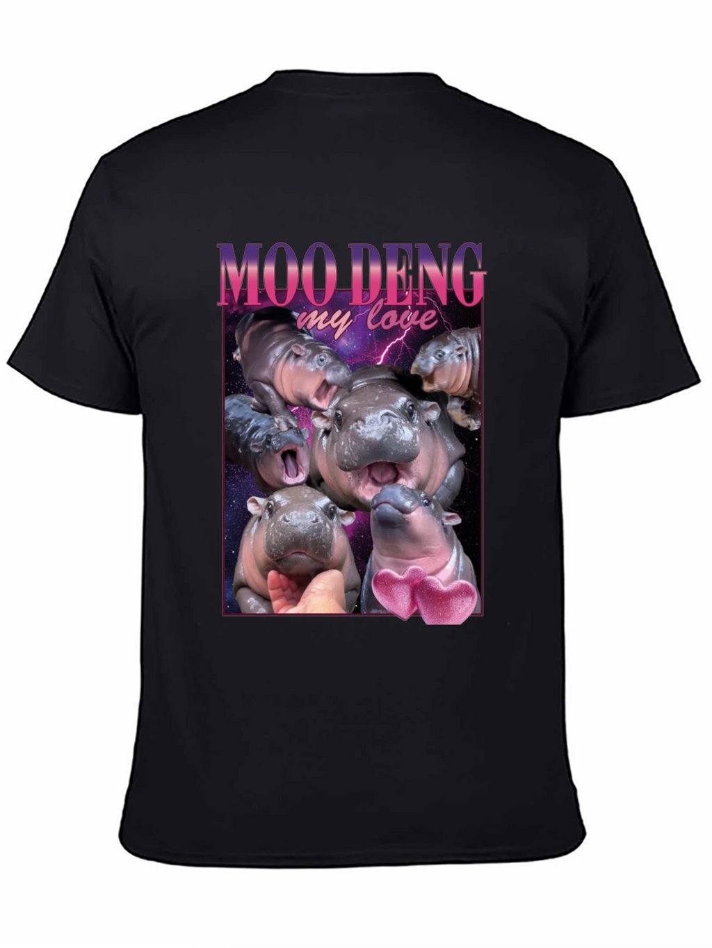 Moo Deng My Love T-Shirt - Hippo Tee
