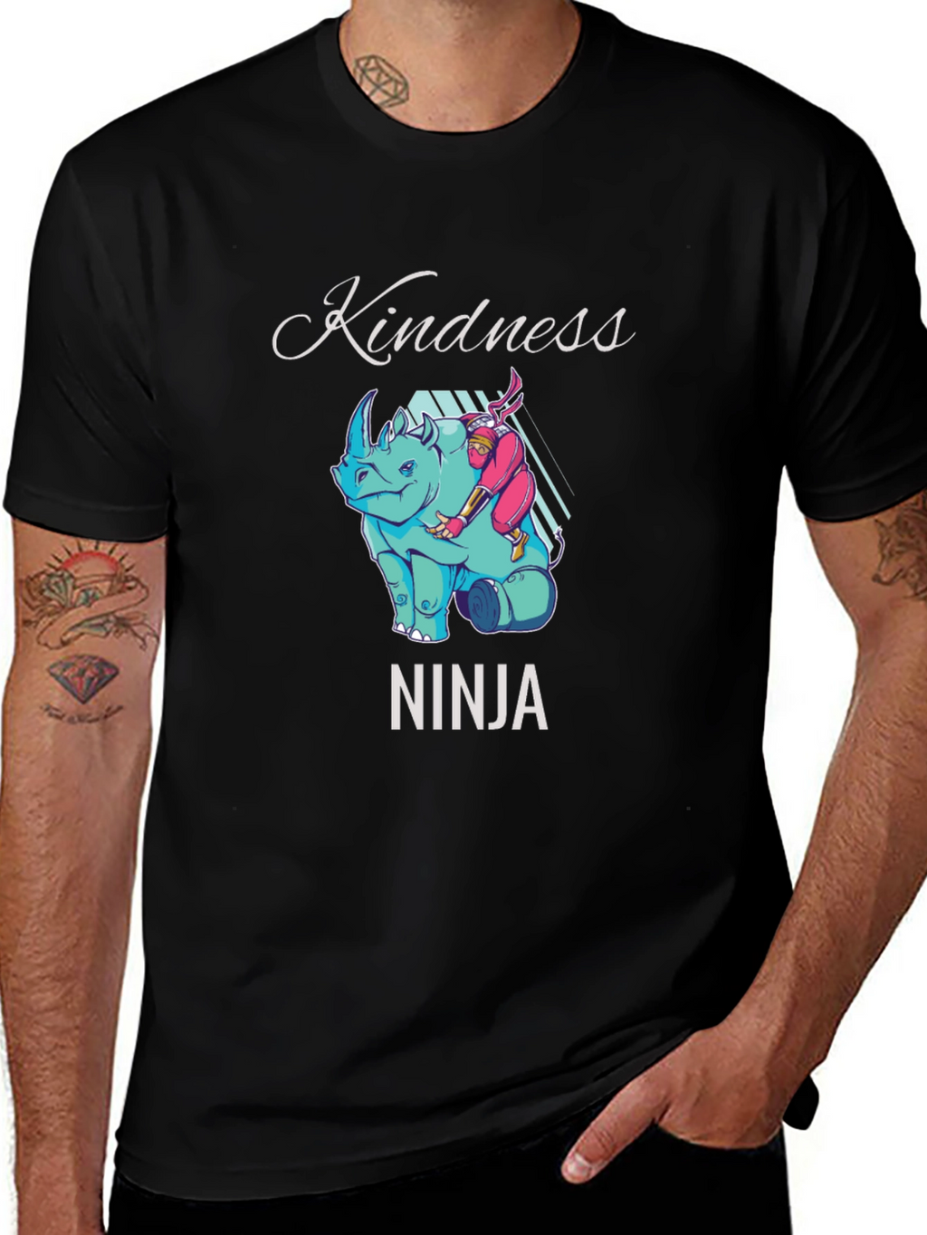 Kindness Ninja T-Shirt - Unique Graphic Tee