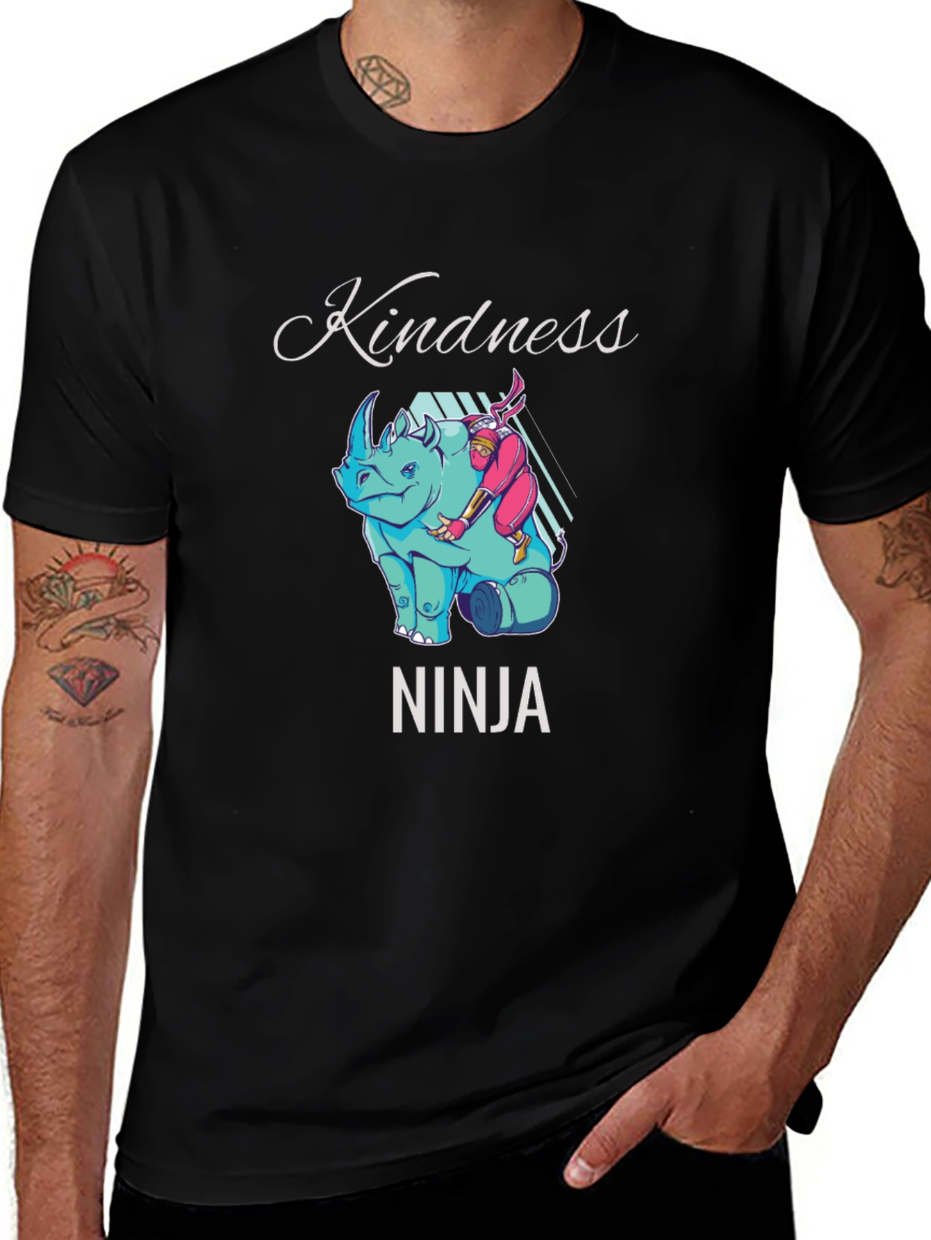 Kindness Ninja T-Shirt - Unique Graphic Tee