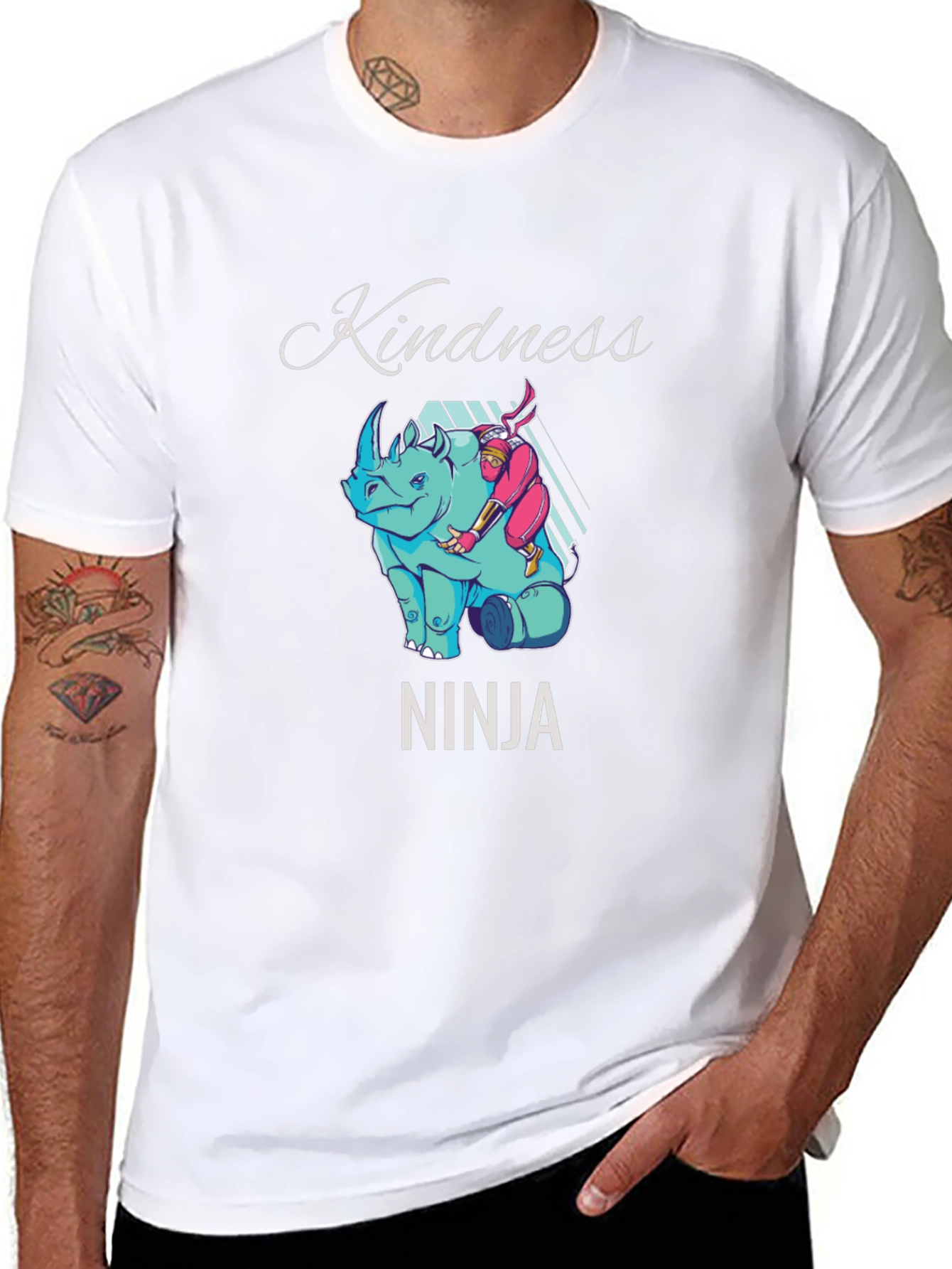 Kindness Ninja T-Shirt - Unique Graphic Tee