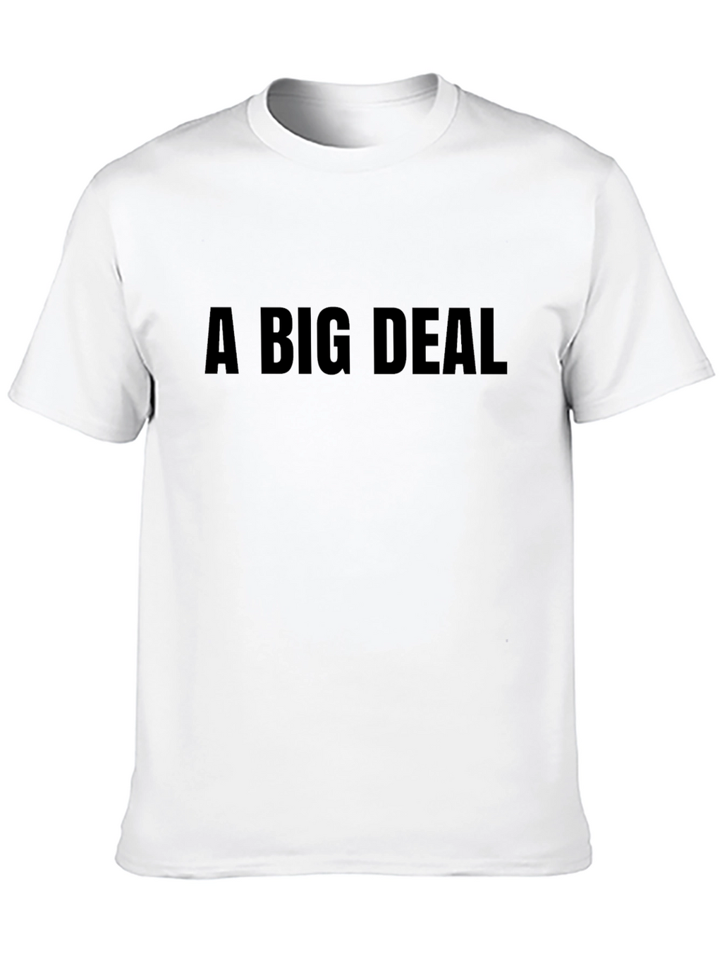 A Big Deal Black Graphic T-Shirt