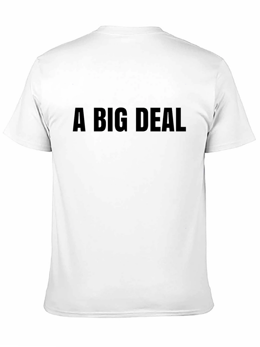 A Big Deal Black Graphic T-Shirt