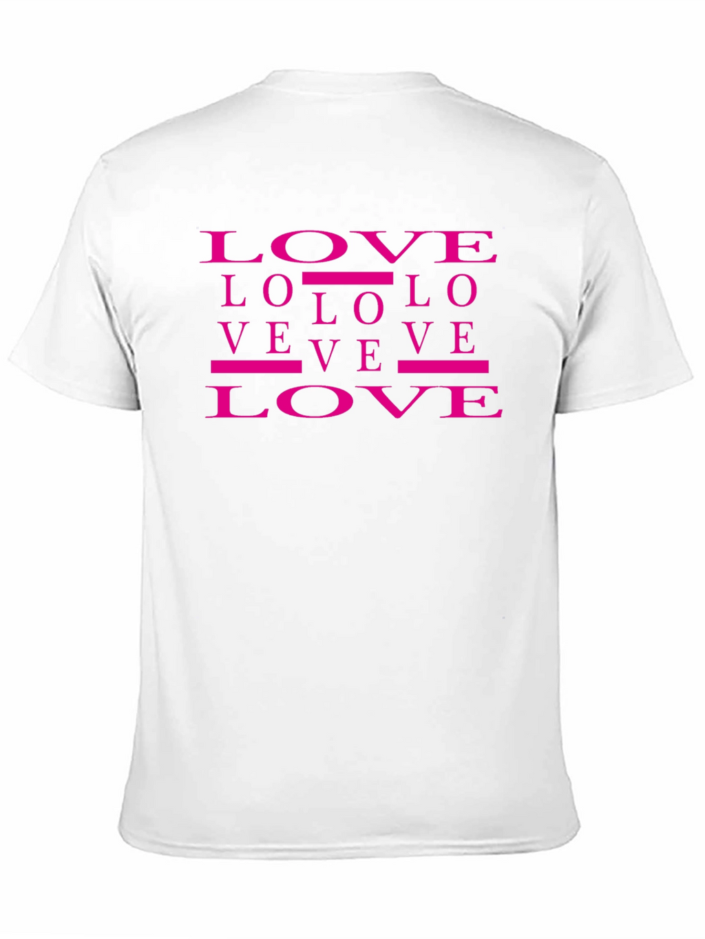 Love Graphic Print T-Shirt Trendy Casual Top