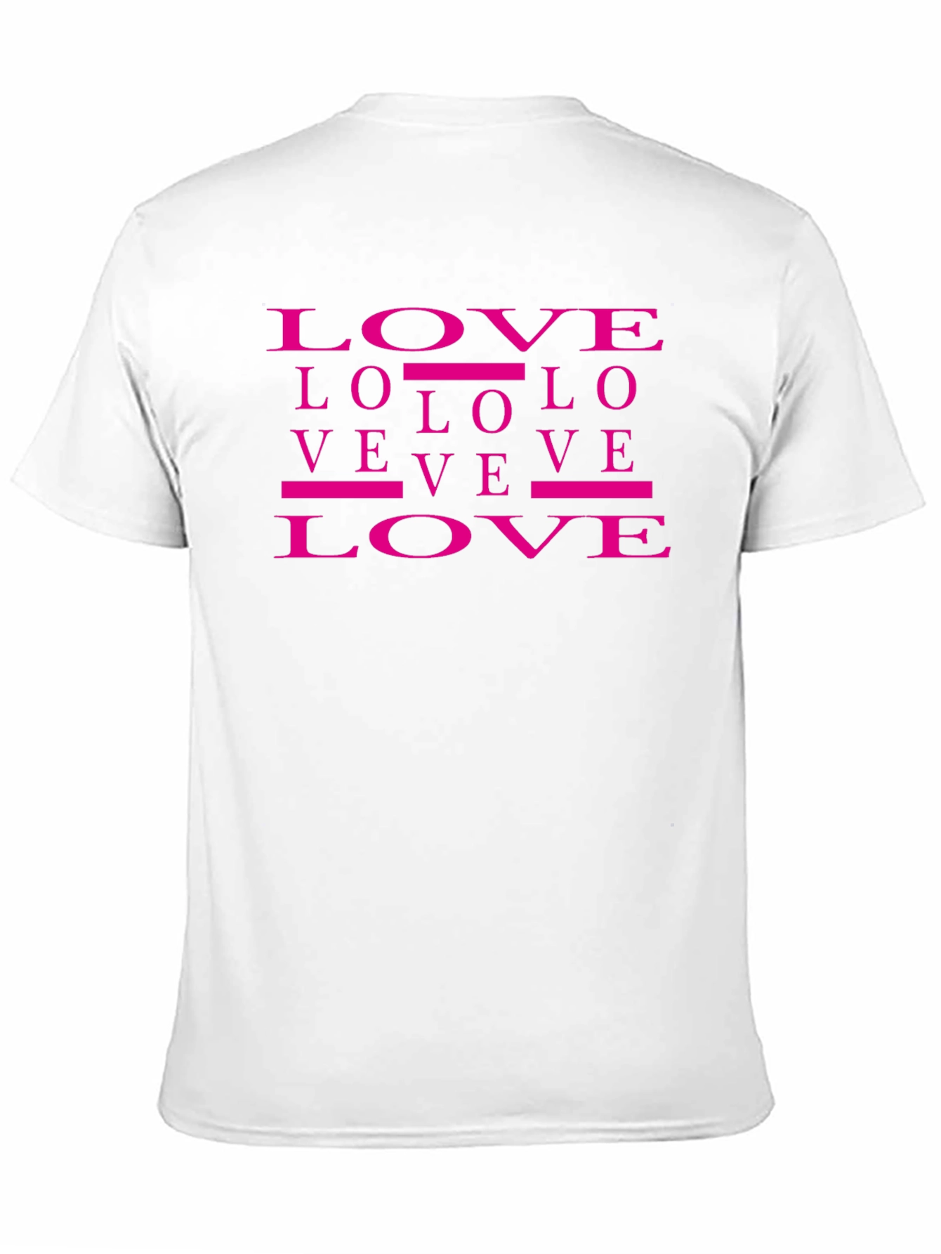 Love Graphic Print T-Shirt Trendy Casual Top