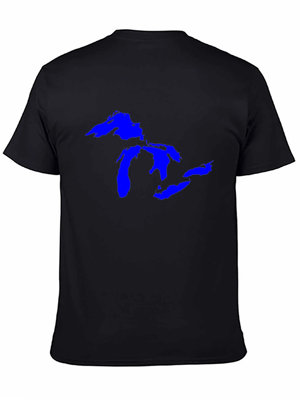 Great Lakes Blue Print Tee