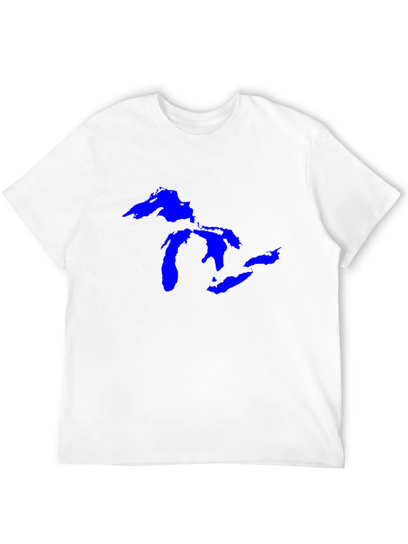 Great Lakes Blue Print Tee