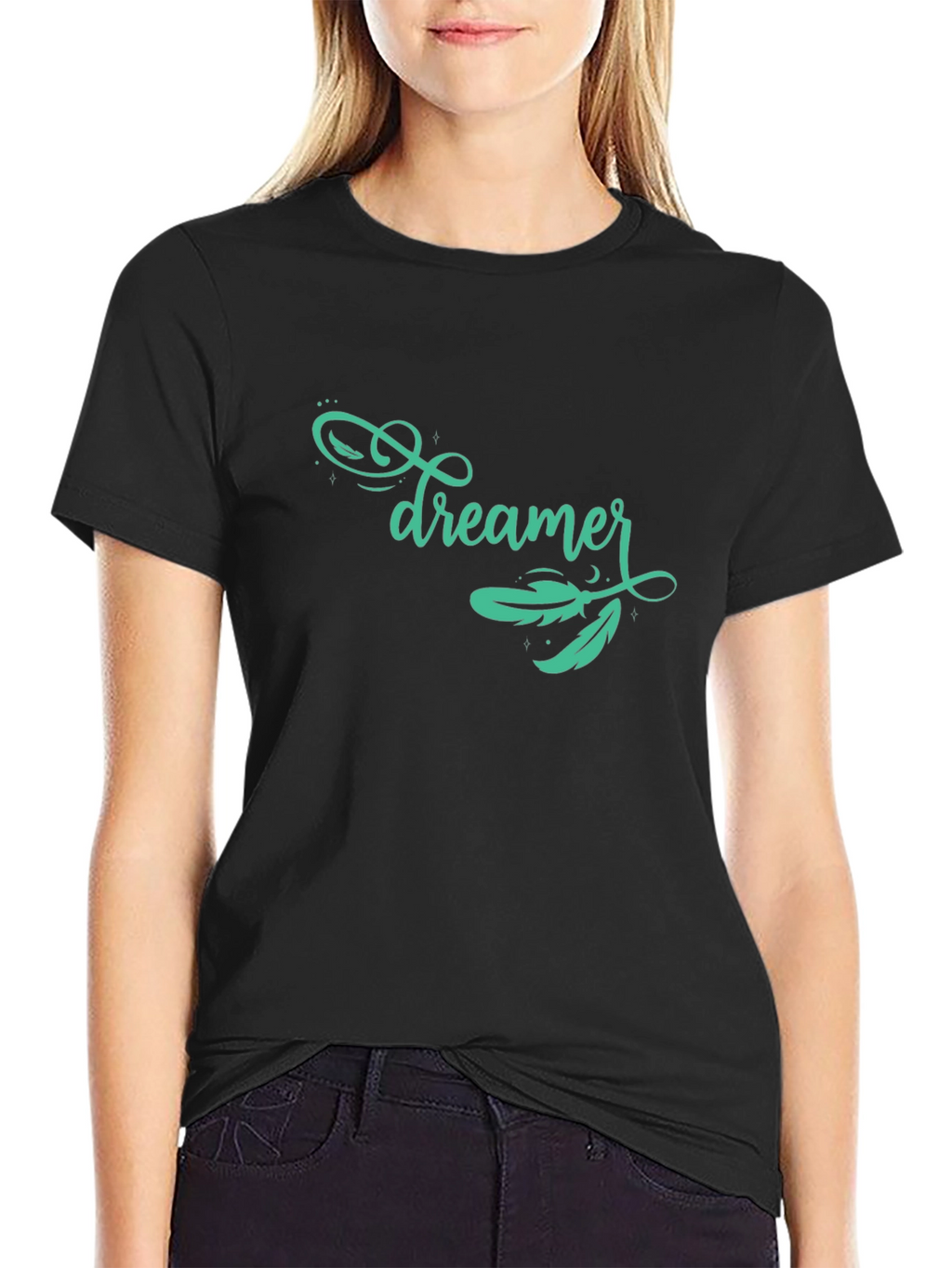 Dreamer Graphic Tee - Black