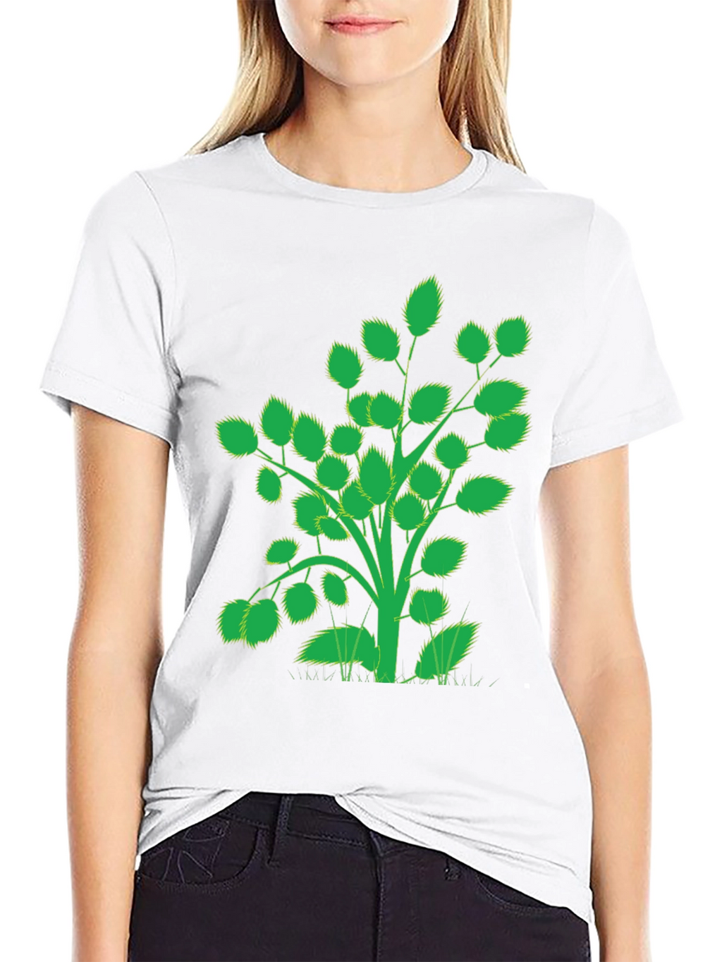 Nature Inspired Black T-Shirt