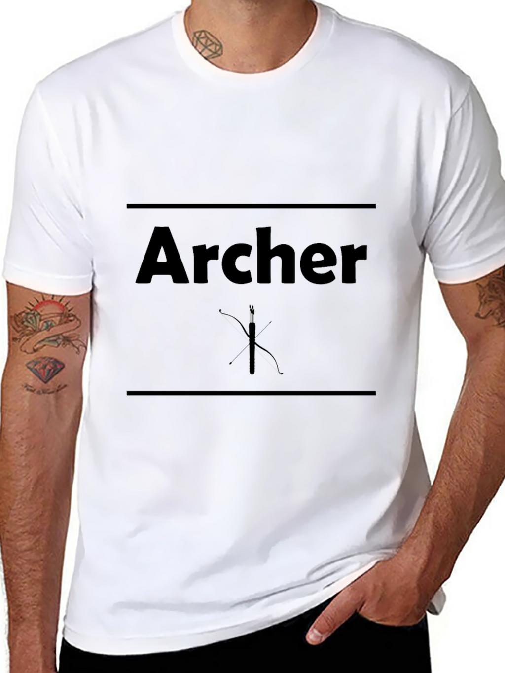 Archer Graphic Tee - Classic Style