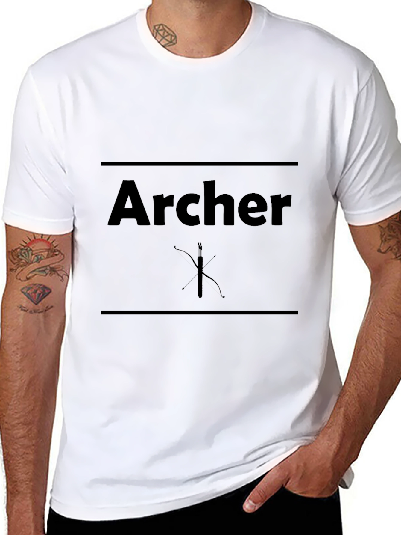Archer Graphic Tee - Classic Style