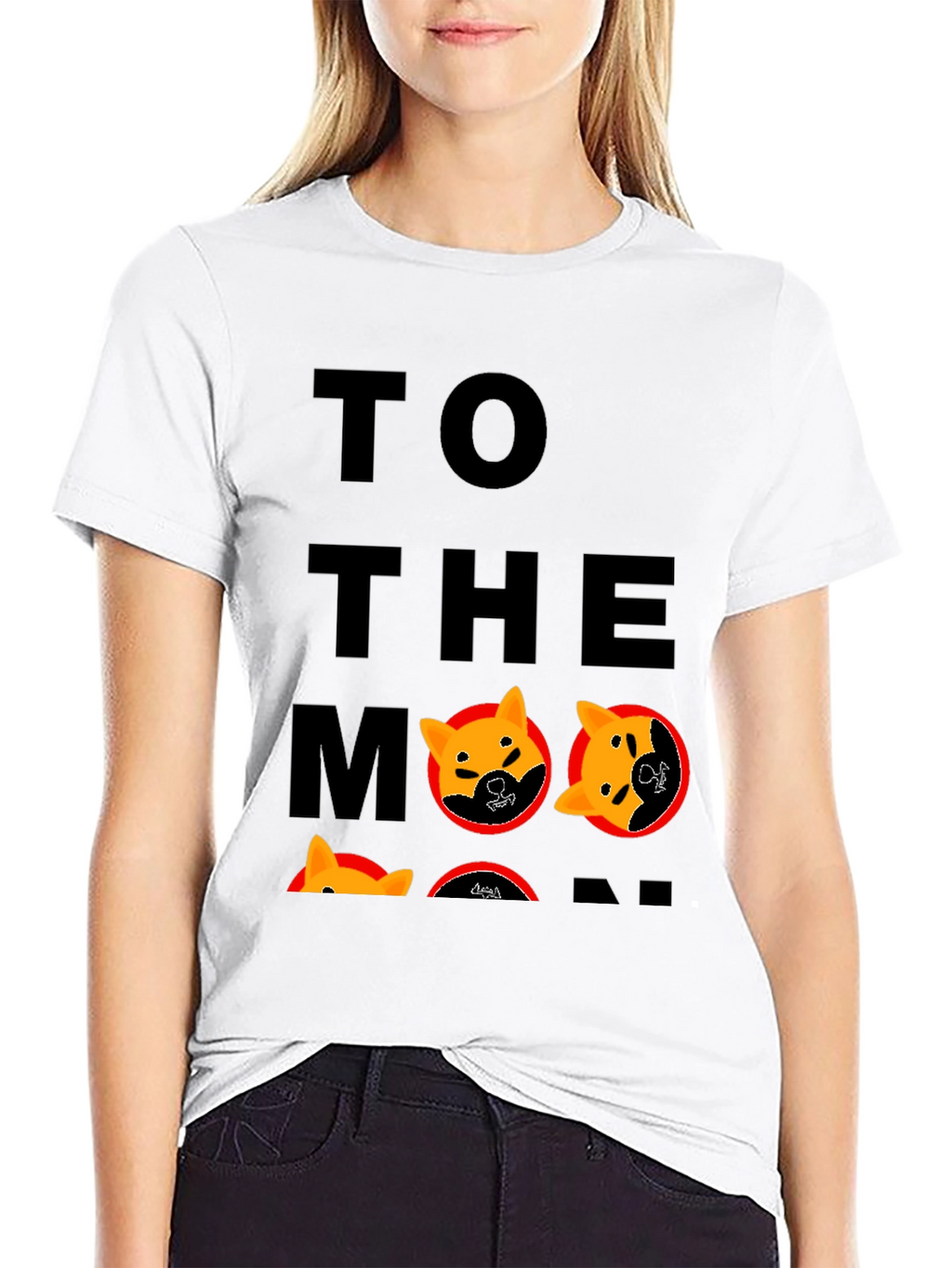 Dogecoin To The Moon T-Shirt – Funny Crypto Doge Tee