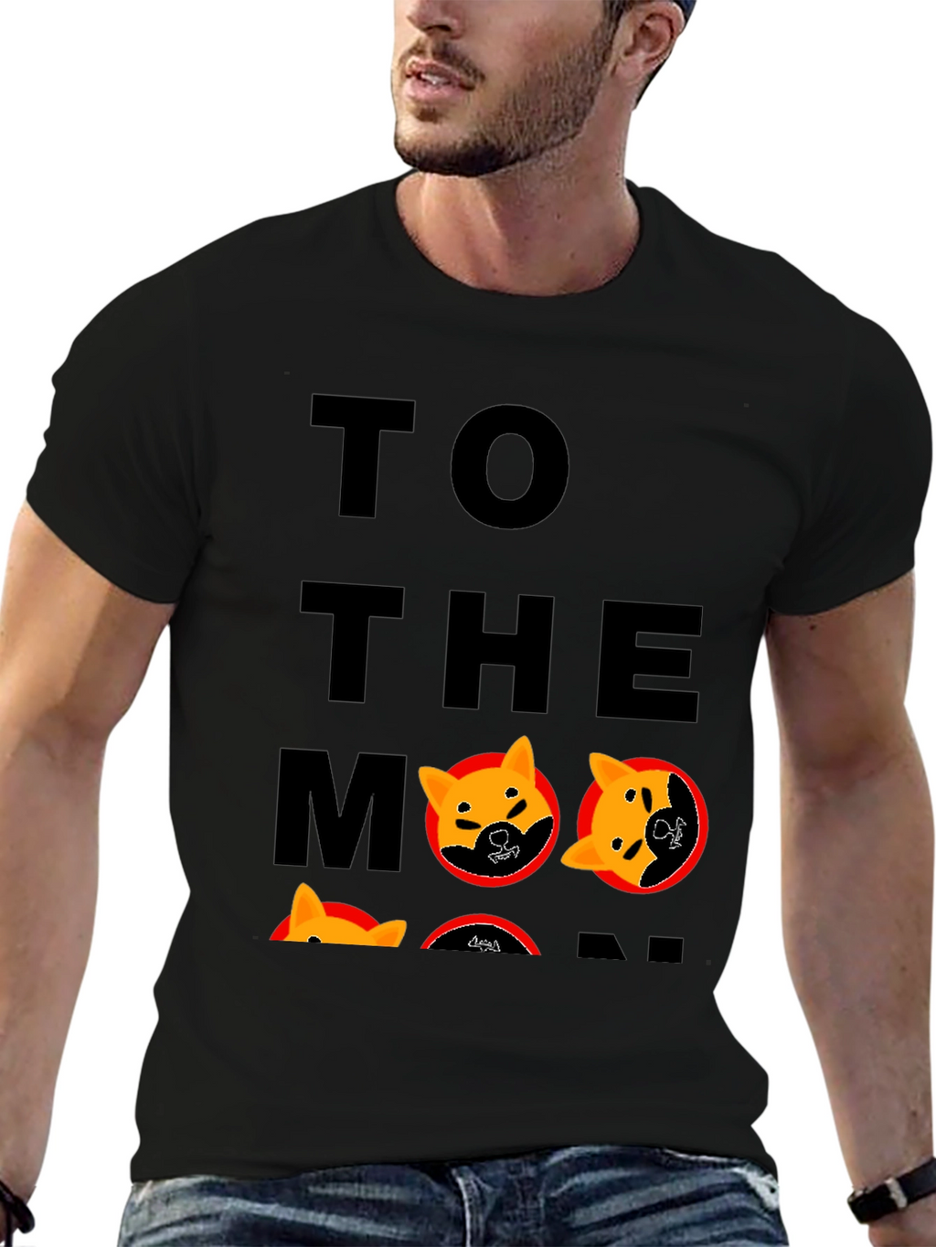 Dogecoin To The Moon T-Shirt – Funny Crypto Doge Tee