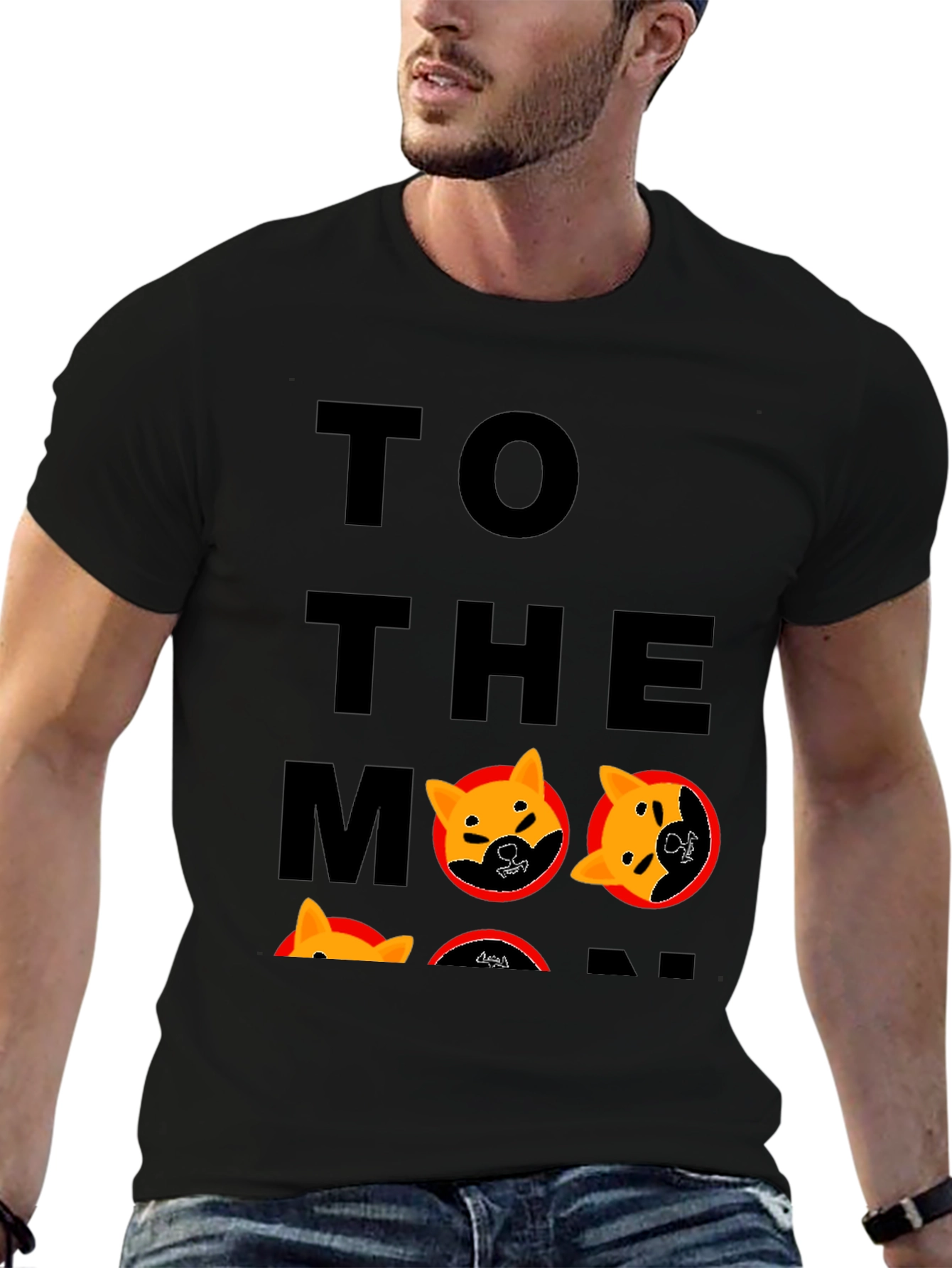 Dogecoin To The Moon T-Shirt – Funny Crypto Doge Tee