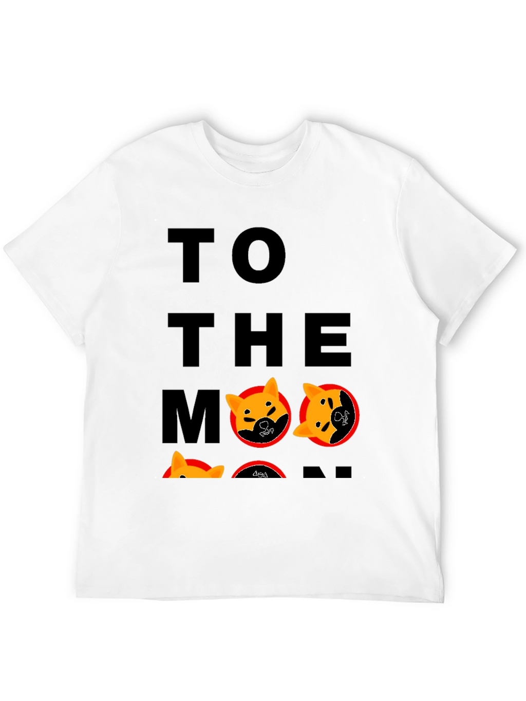 Dogecoin To The Moon T-Shirt – Funny Crypto Doge Tee