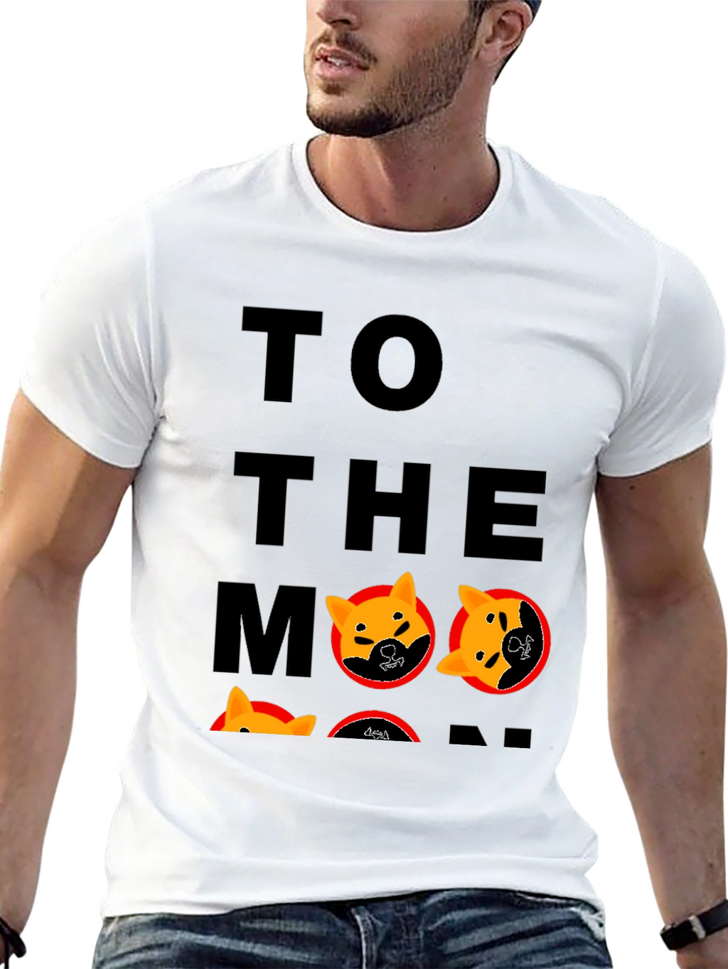 Dogecoin To The Moon T-Shirt – Funny Crypto Doge Tee
