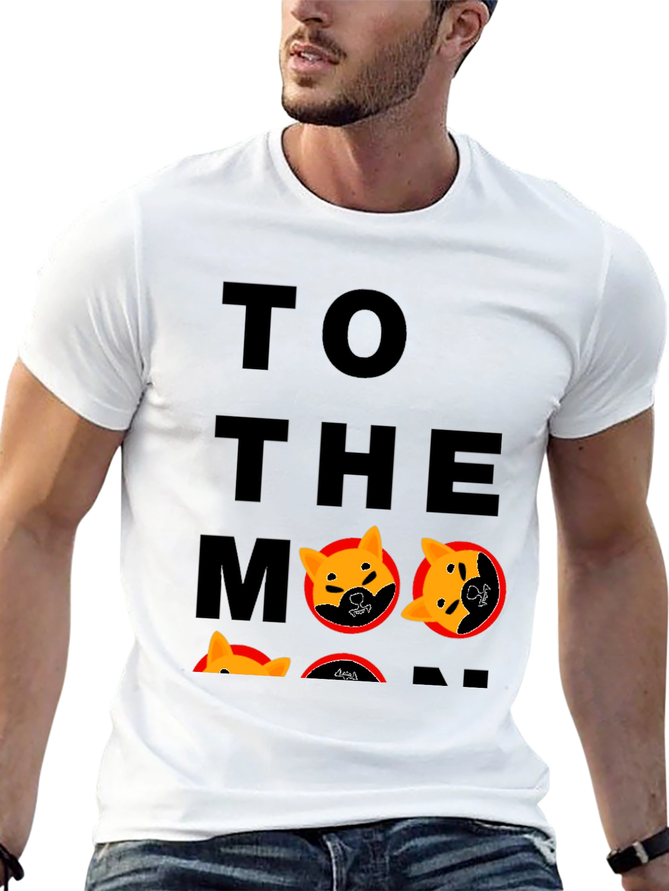 Dogecoin To The Moon T-Shirt – Funny Crypto Doge Tee