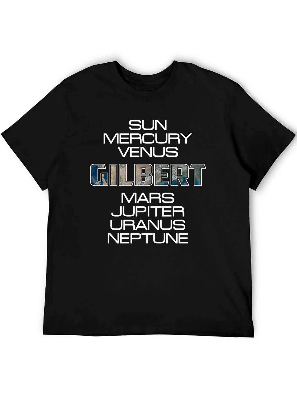 Planets Gilbert T-Shirt - Solar System Tee