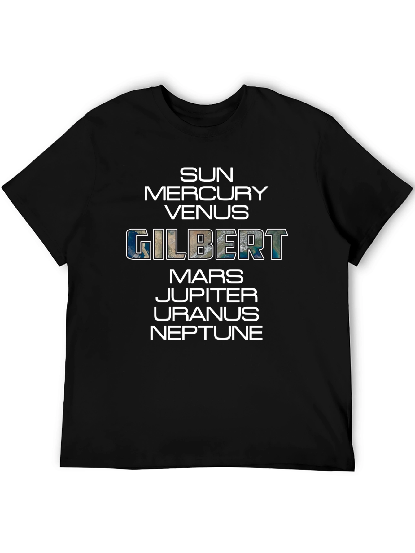 Planets Gilbert T-Shirt - Solar System Tee